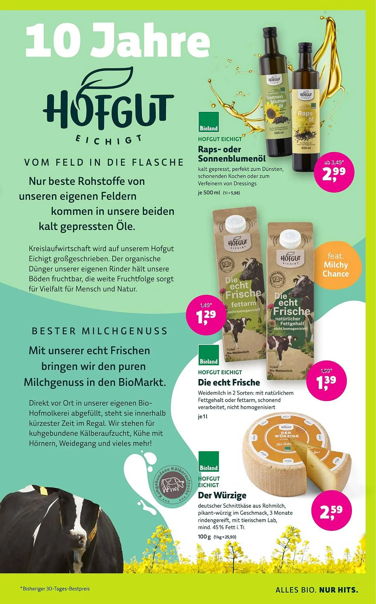 Aleco Biomarkt Prospekt von 4. Juni bis 17. Juni 2025 - Prospekt seite 3