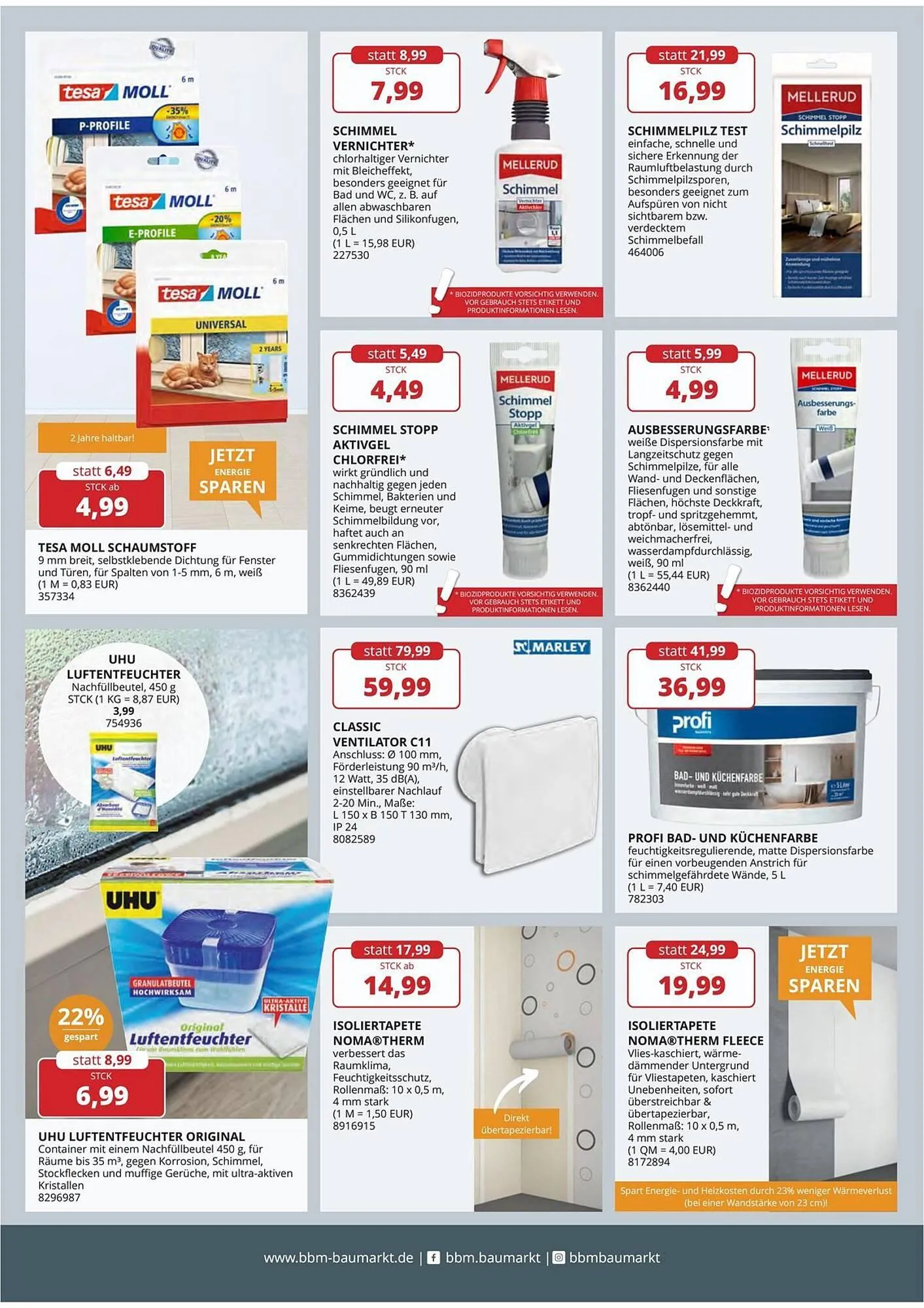 BBM Baumarkt Katalog von 12. November bis 31. Dezember 2025 - Prospekt seite 9