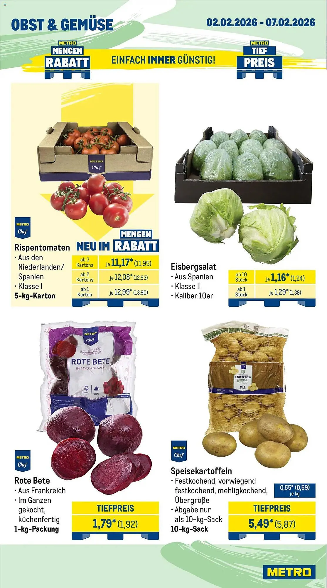 METRO Prospekt von 2. Februar bis 7. Februar 2026 - Prospekt seite 8