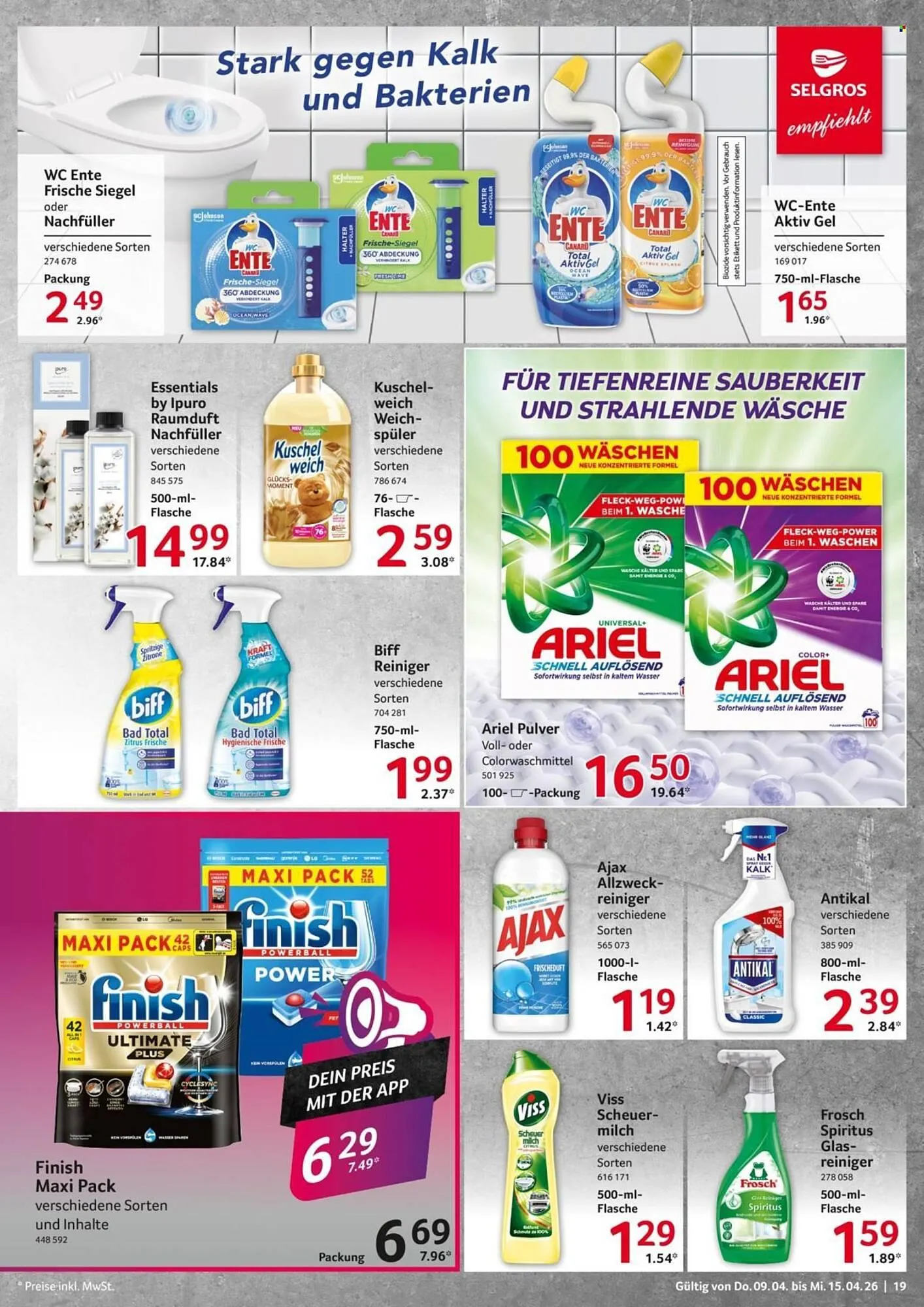 Selgros Prospekt von 9. April bis 15. April 2026 - Prospekt seite 19