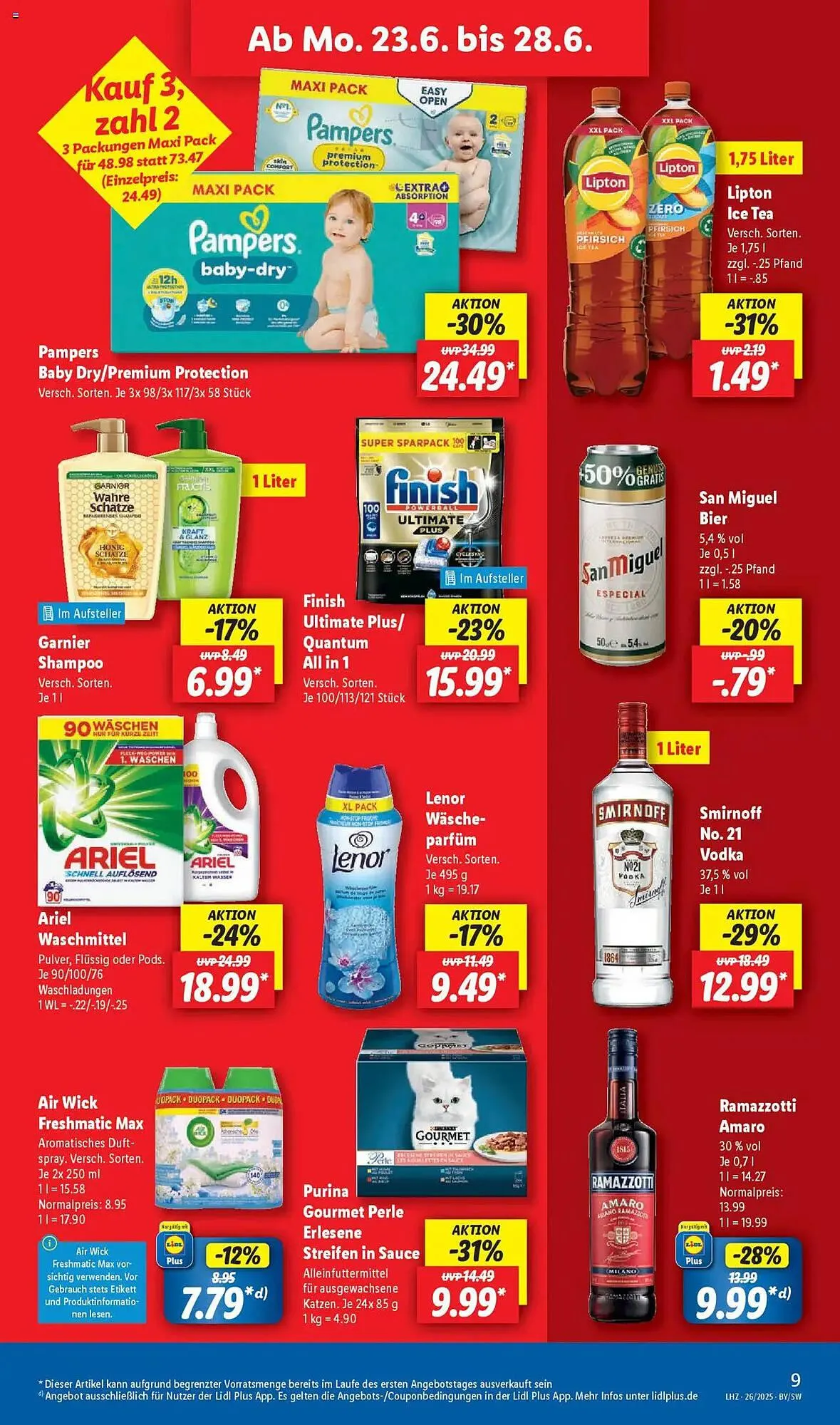Lidl Prospekt von 23. Juni bis 28. Juni 2025 - Prospekt seite 11