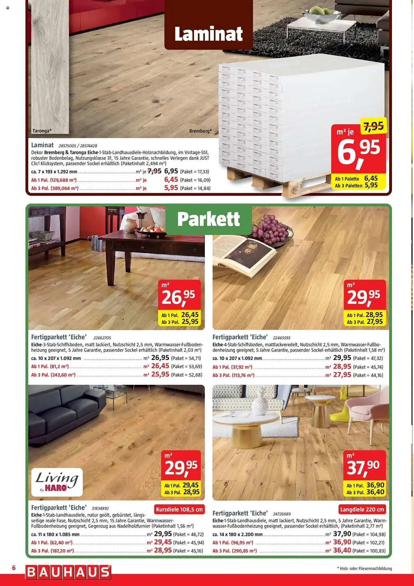 Bauhaus Prospekt von 4. Oktober bis 1. November 2025 - Prospekt seite 6