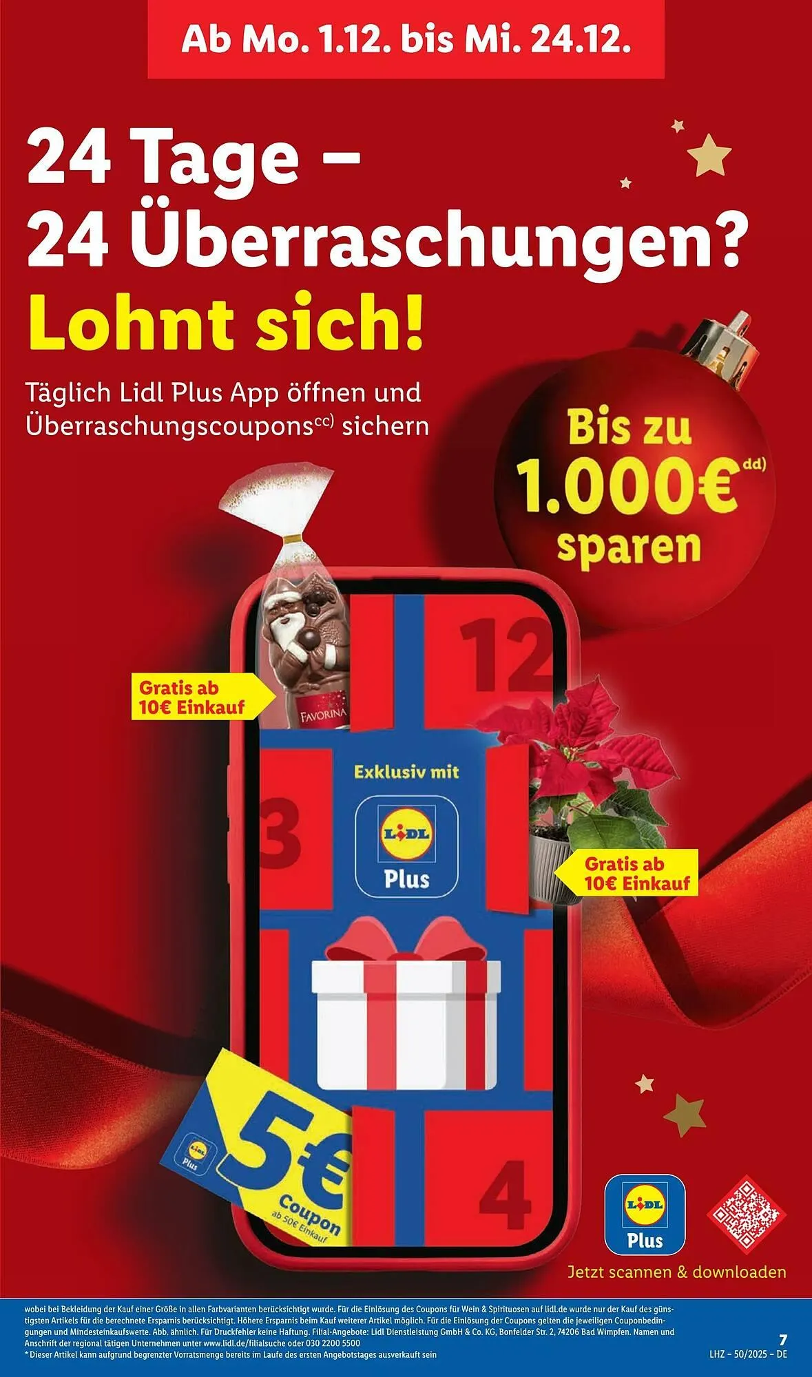 Lidl Prospekt von 8. Dezember bis 13. Dezember 2025 - Prospekt seite 13