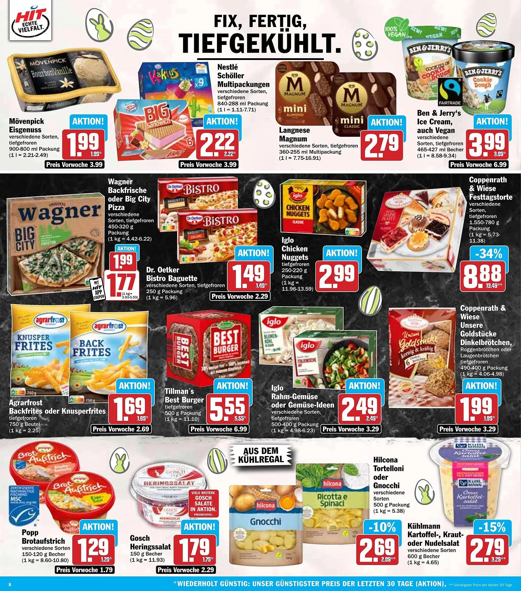 Hit Prospekt von 7. April bis 12. April 2025 - Prospekt seite 8