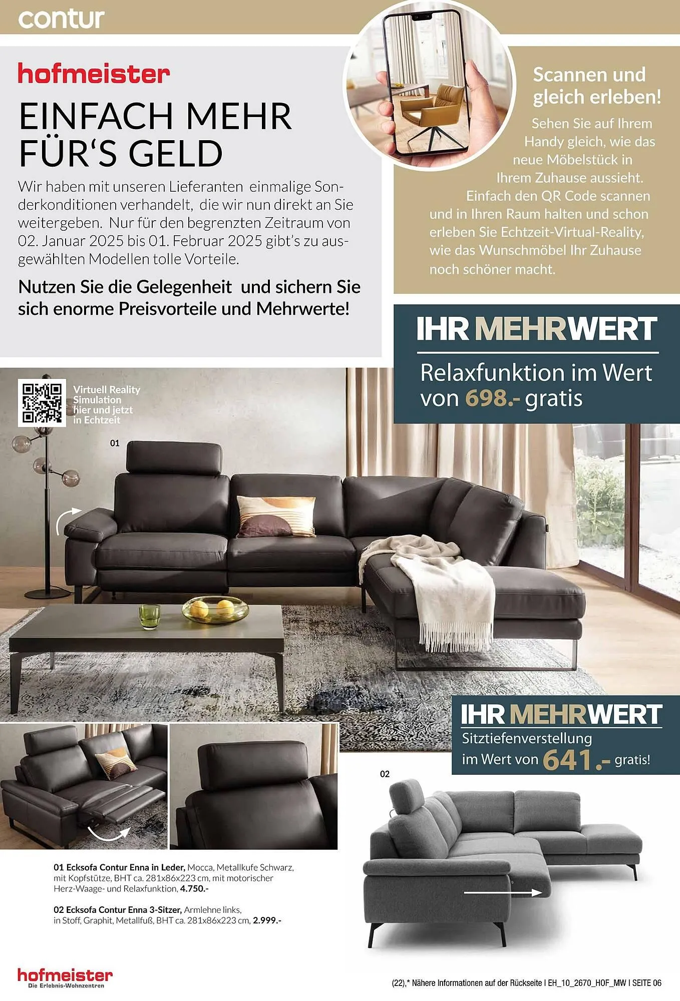 Hofmeister Prospekt von 2. Januar bis 1. Februar 2025 - Prospekt seite 6