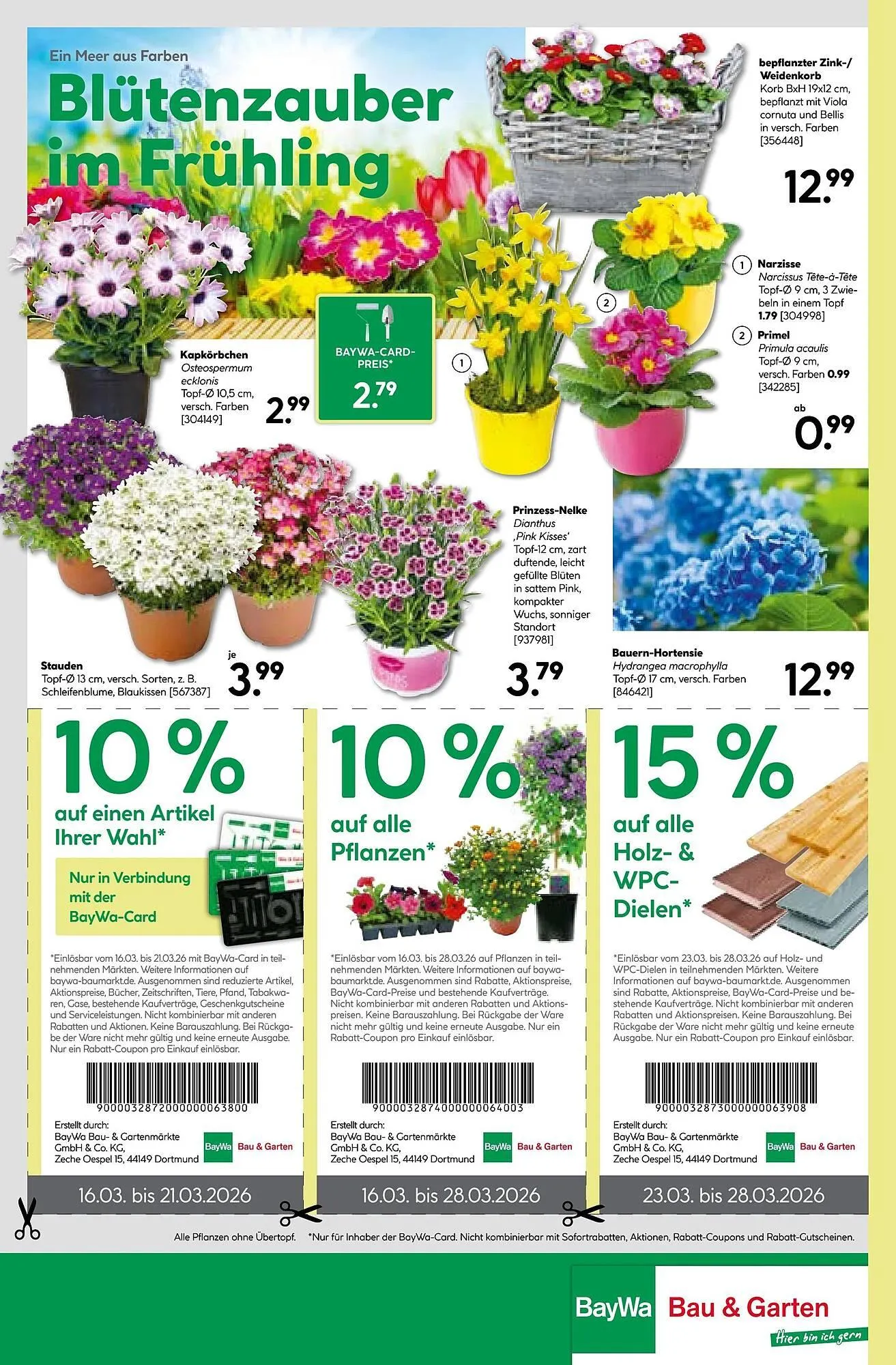 BayWa Prospekt von 16. März bis 22. März 2026 - Prospekt seite 16