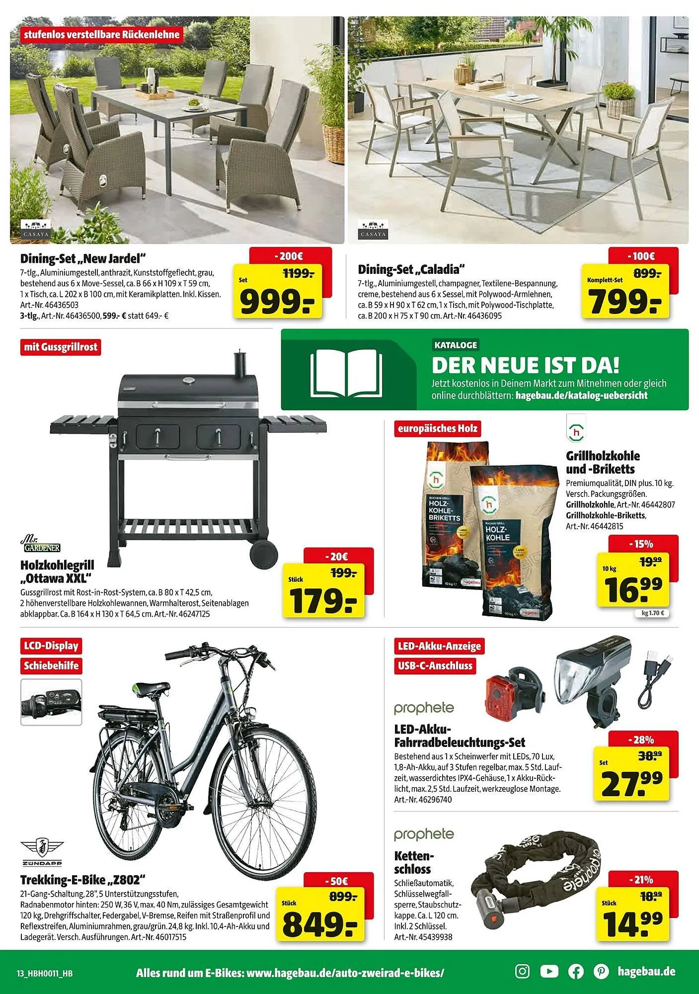 Hagebau Prospekt von 8. März bis 15. März 2025 - Prospekt seite 13