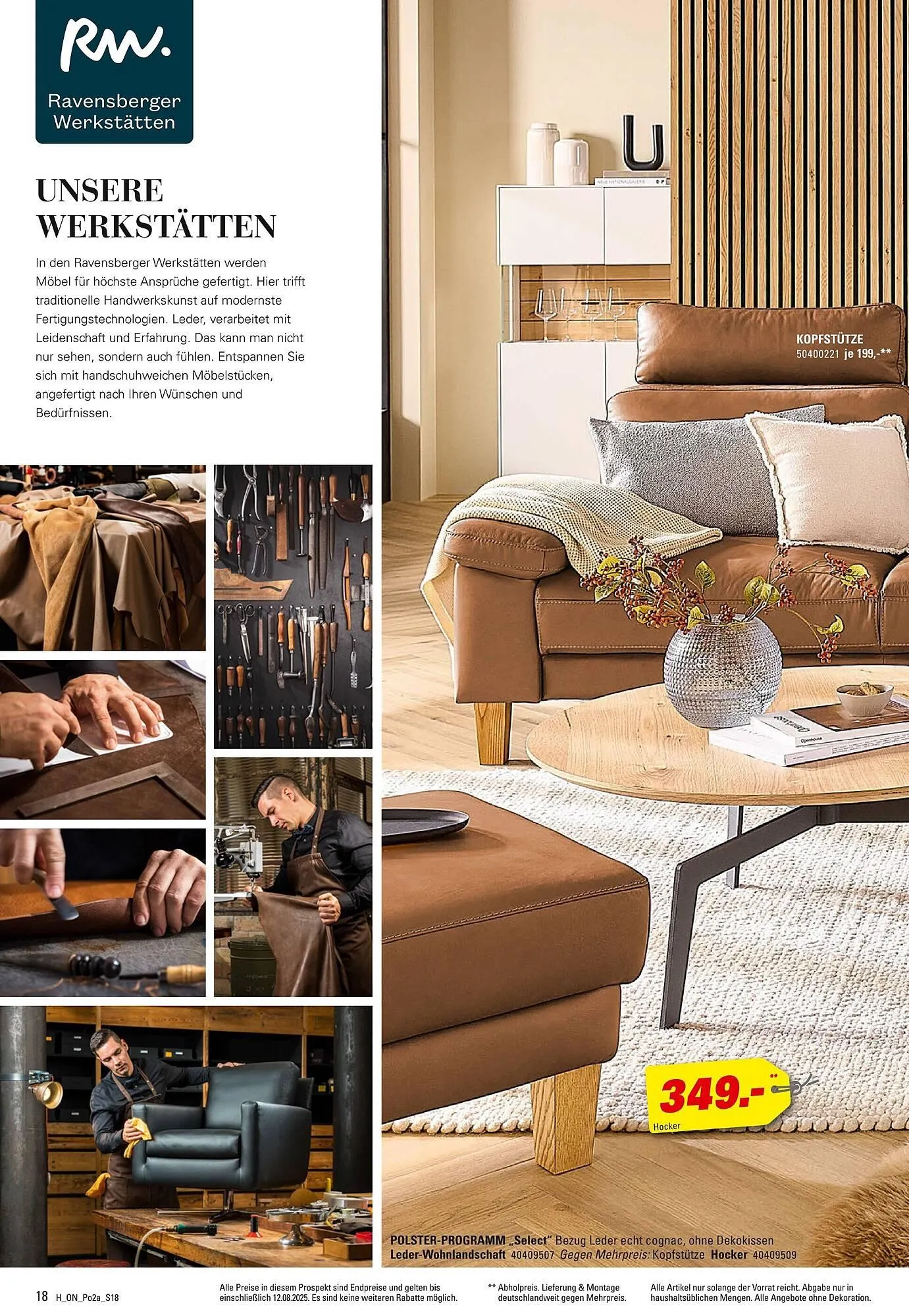 Höffner Prospekt von 30. Juli bis 12. August 2025 - Prospekt seite 18