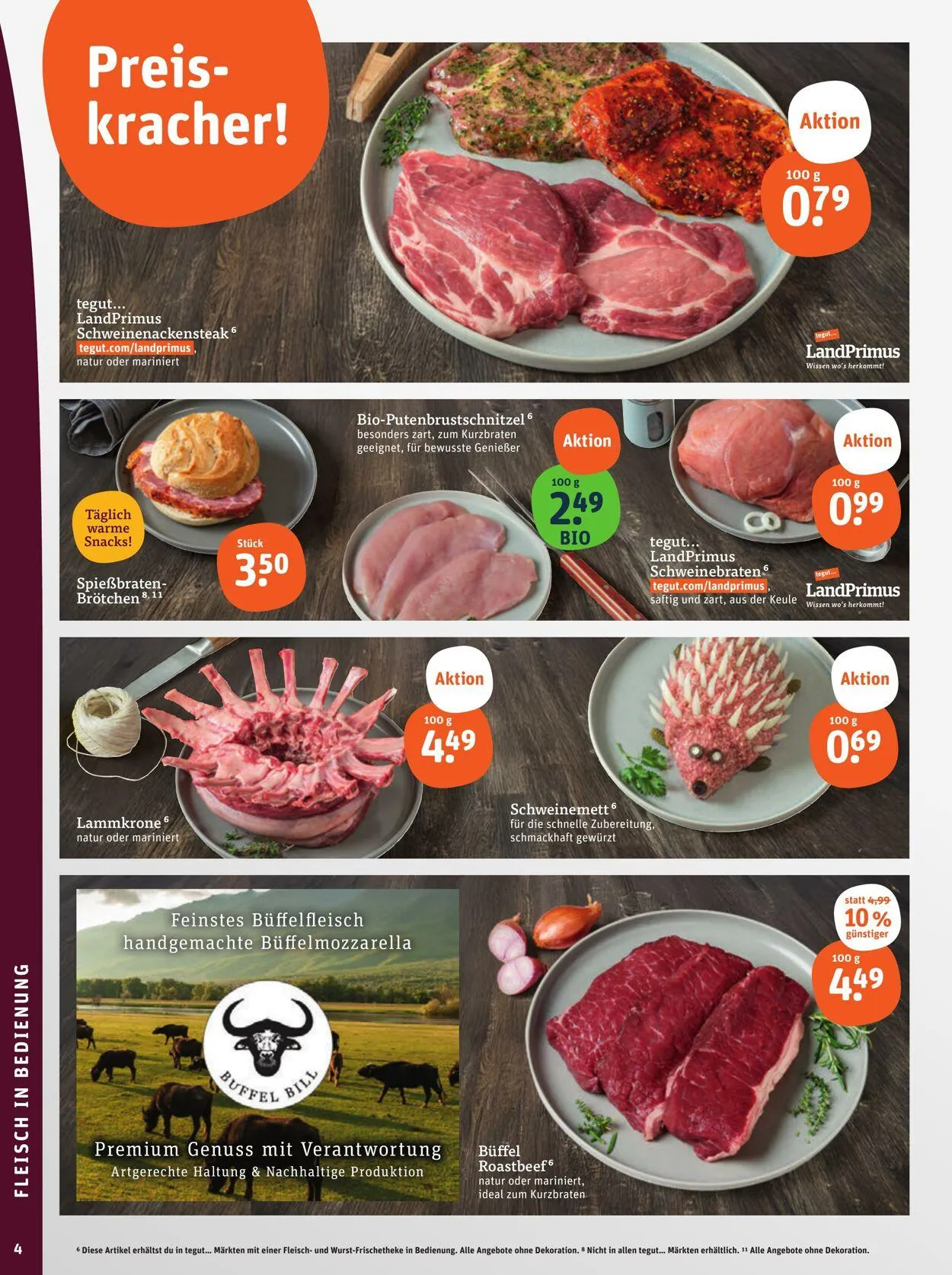 Tegut Aktueller Prospekt von 28. Juli bis 3. August 2025 - Prospekt seite 6