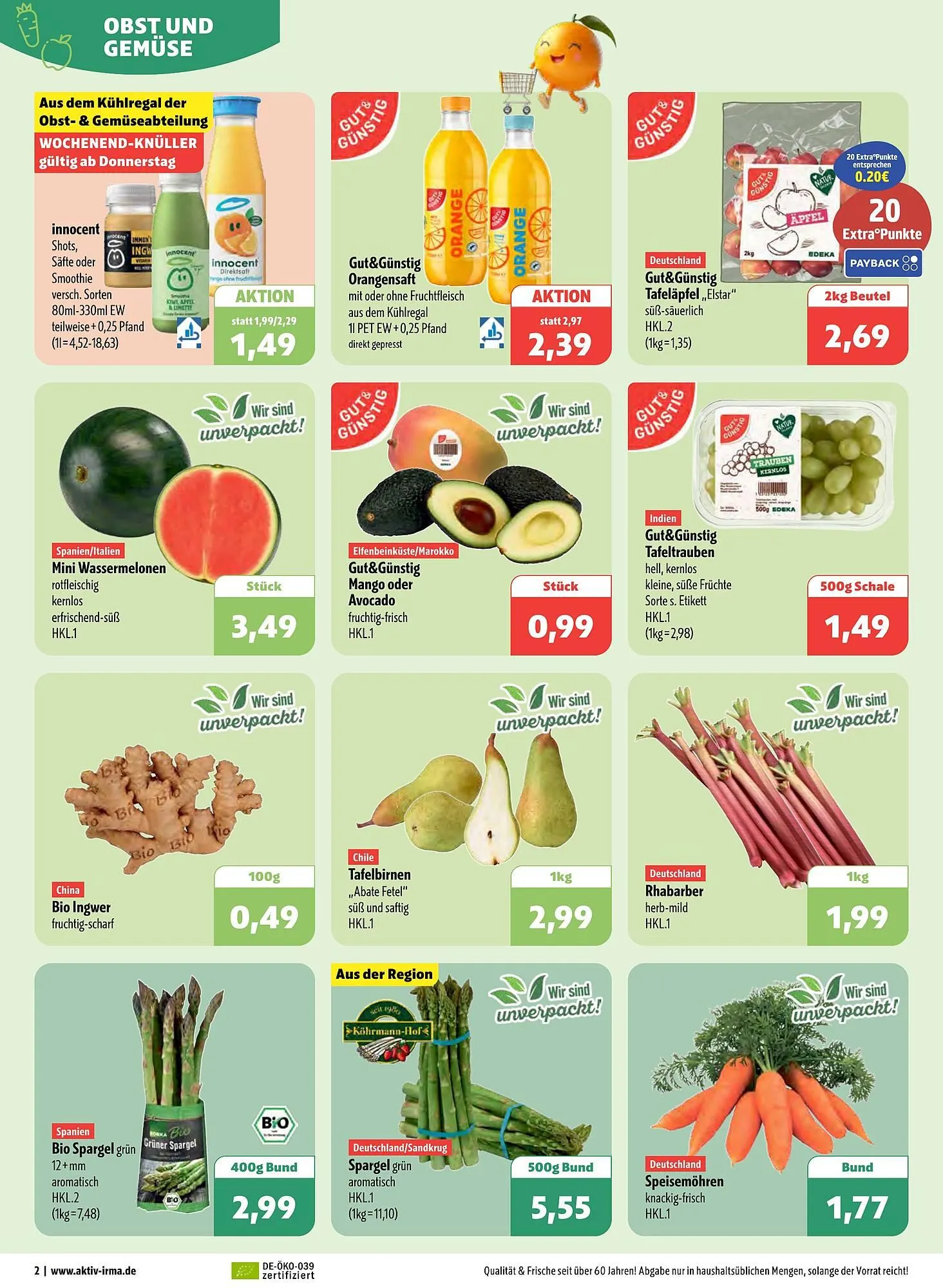 Aktiv Irma Prospekt von 19. Mai bis 24. Mai 2025 - Prospekt seite 2