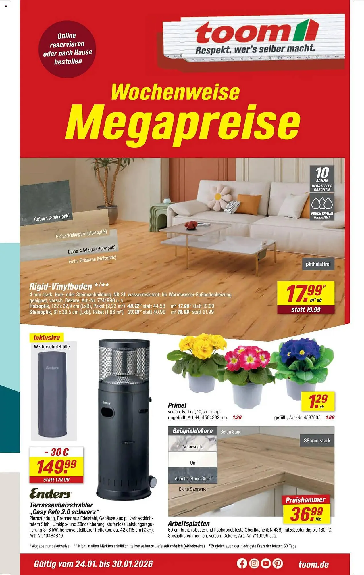 Toom Baumarkt Prospekt - 1
