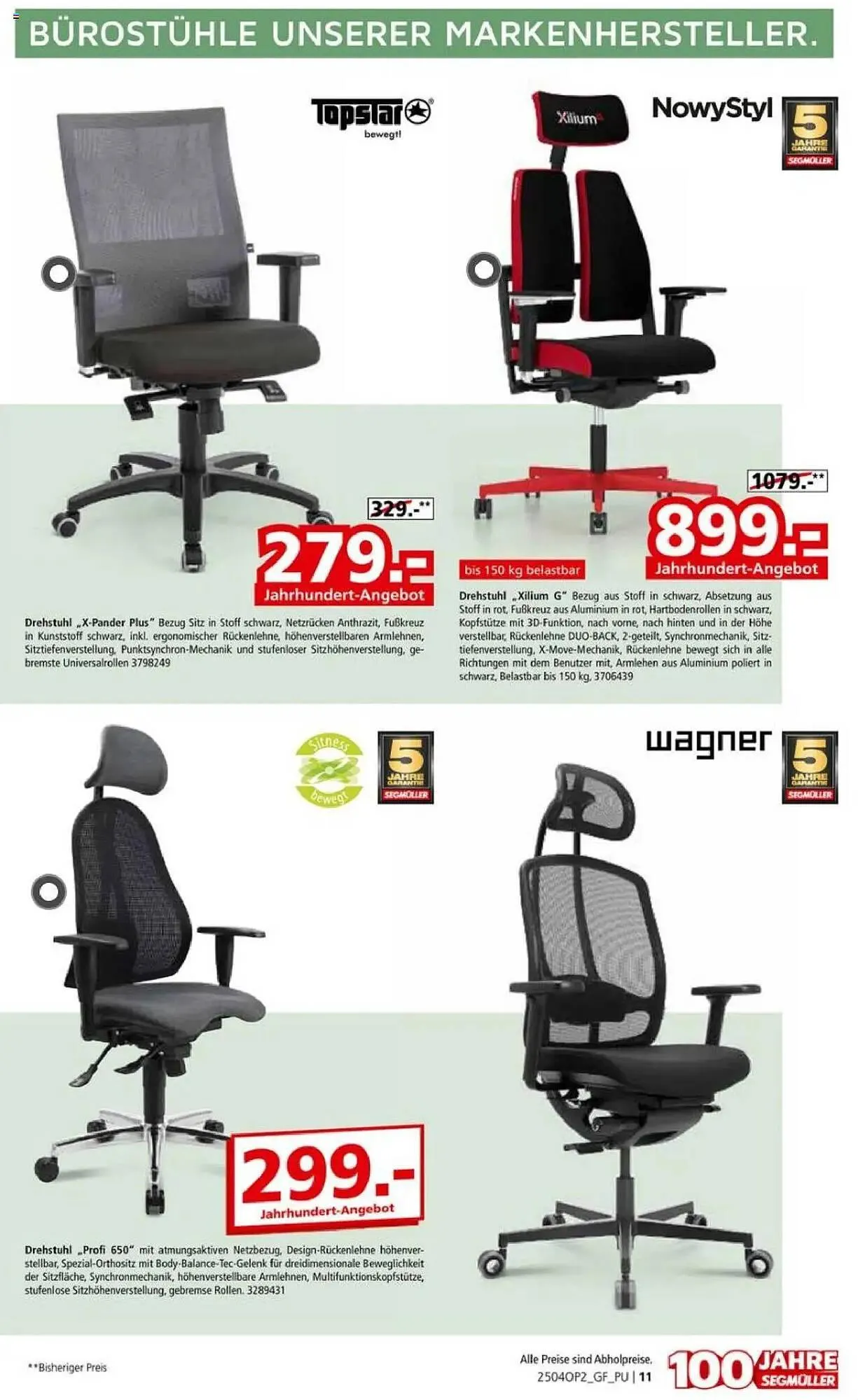 Segmüller Prospekt von 29. März bis 28. Juni 2025 - Prospekt seite 11