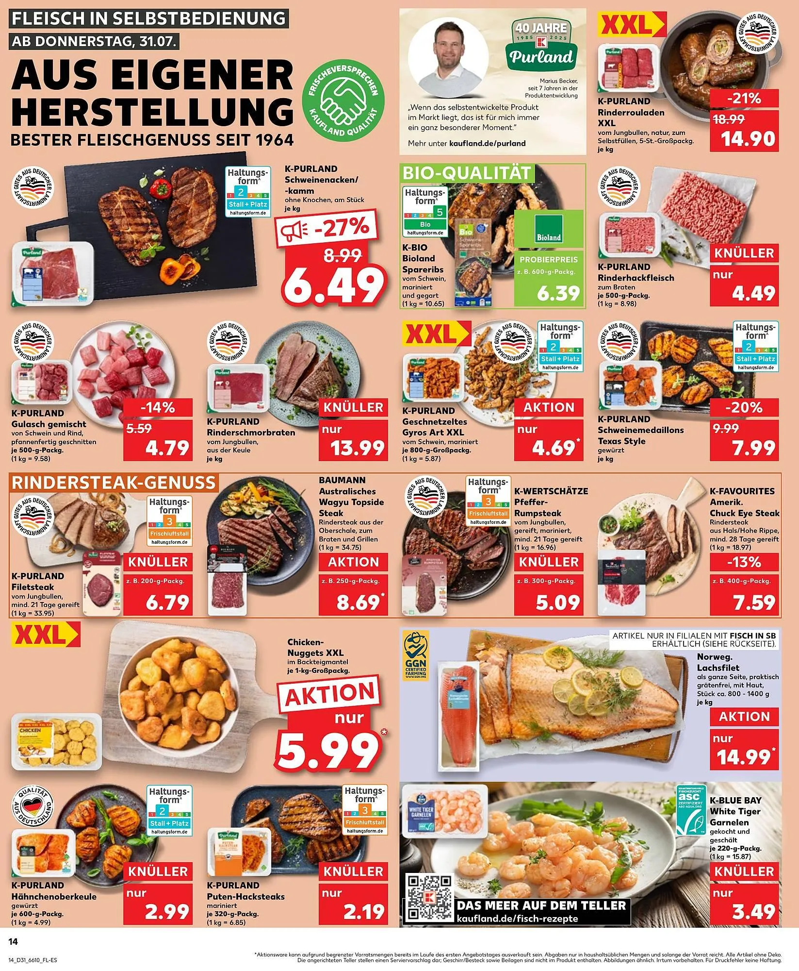 Kaufland Prospekt von 31. Juli bis 6. August 2025 - Prospekt seite 14