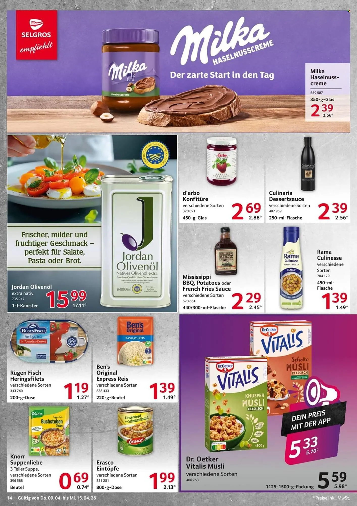 Selgros Prospekt von 9. April bis 15. April 2026 - Prospekt seite 14