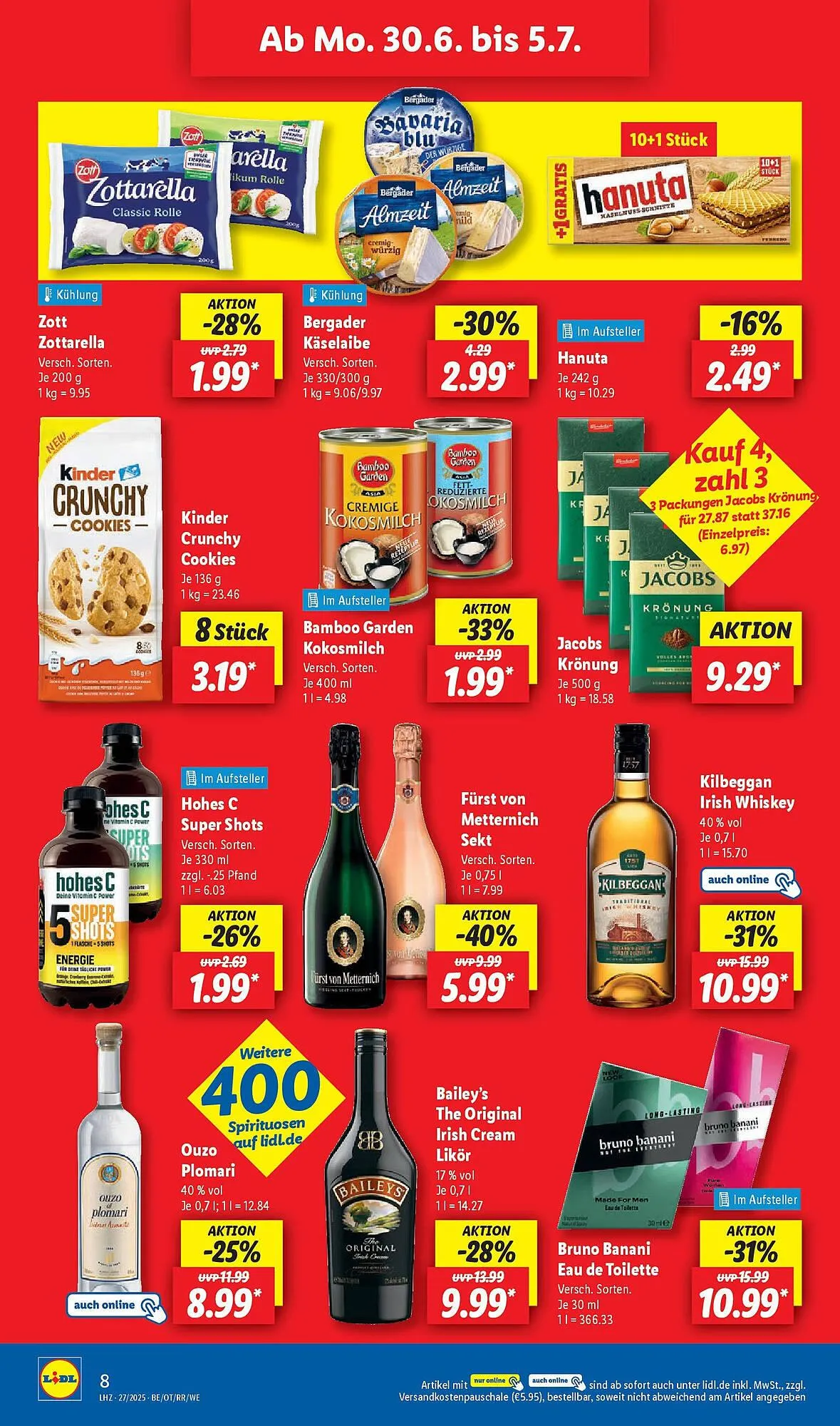 Lidl Prospekt von 29. Juni bis 5. Juli 2025 - Prospekt seite 10