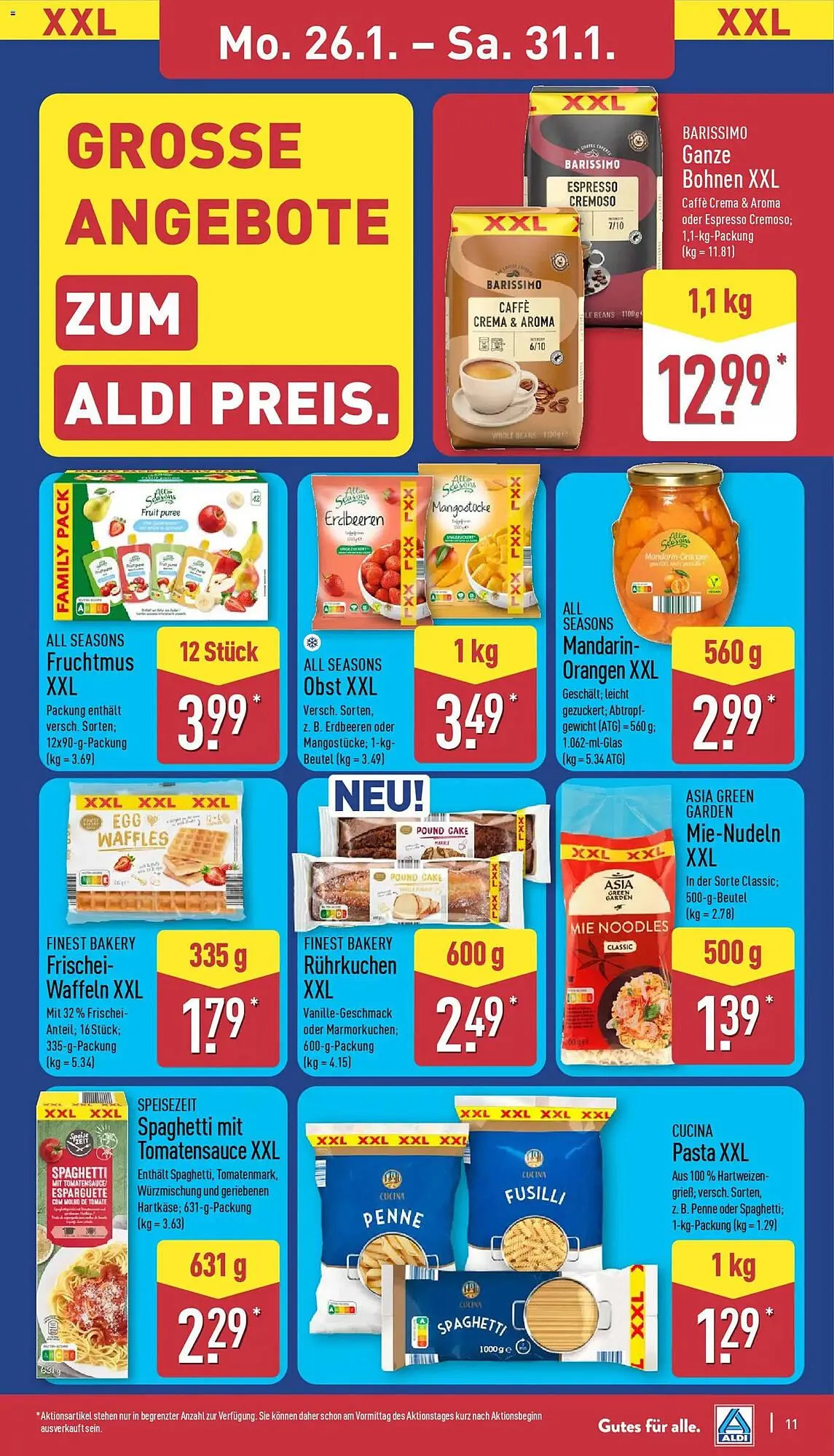 Aldi Nord Prospekt von 26. Januar bis 31. Januar 2026 - Prospekt seite 13
