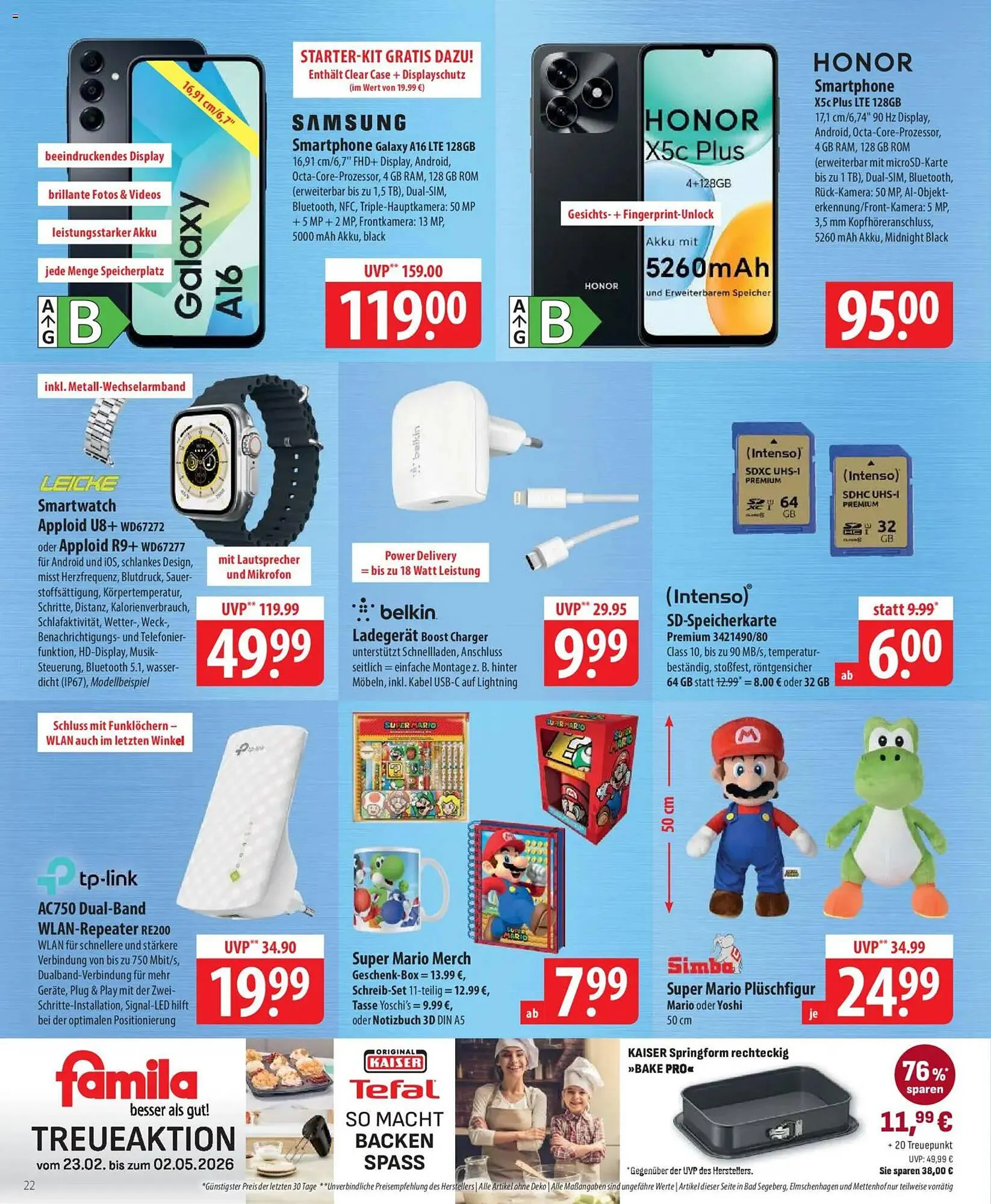 Famila Nord Ost Prospekt von 7. April bis 11. April 2026 - Prospekt seite 22