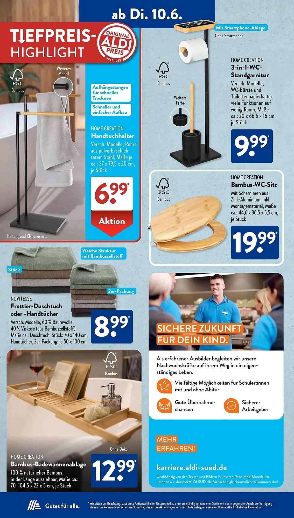 Aldi Süd Prospekt von 10. Juni bis 15. Juni 2025 - Prospekt seite 6