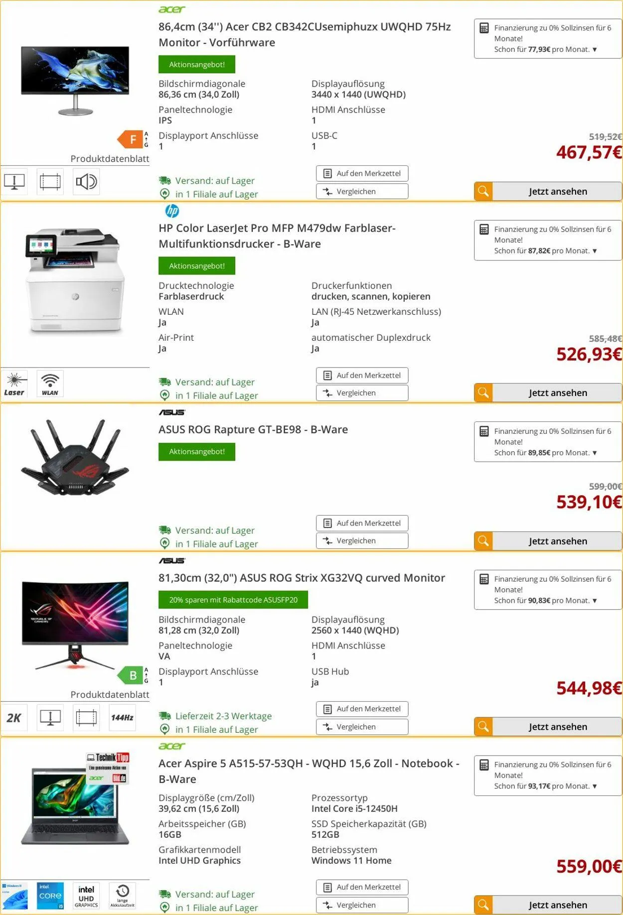 ARLT Computer Aktueller Prospekt von 31. März bis 6. April 2025 - Prospekt seite 30