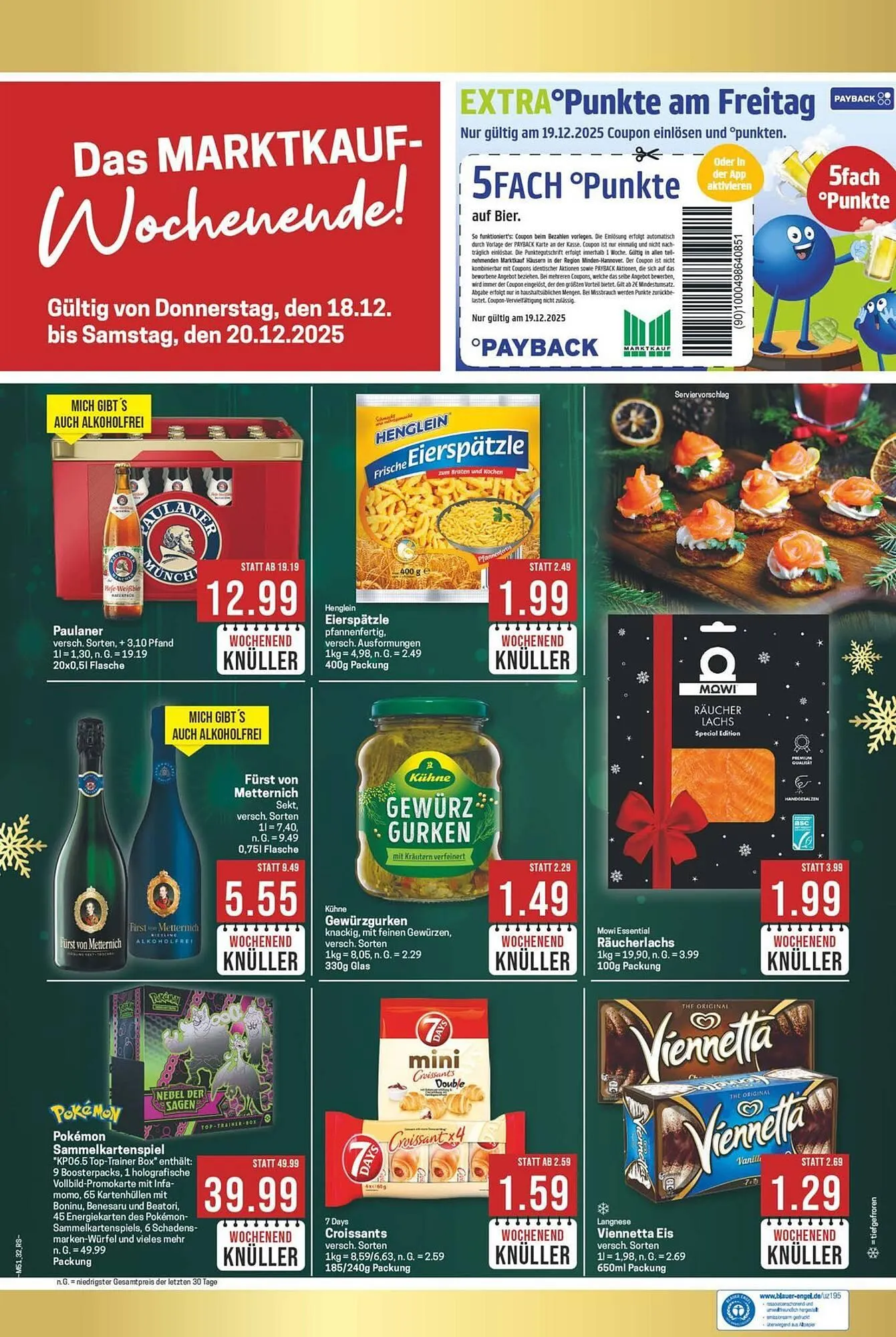 Marktkauf Prospekt von 15. Dezember bis 20. Dezember 2025 - Prospekt seite 32