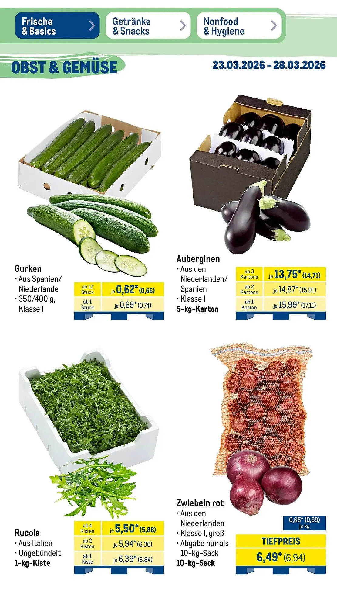 METRO Prospekt von 22. März bis 28. März 2026 - Prospekt seite 11