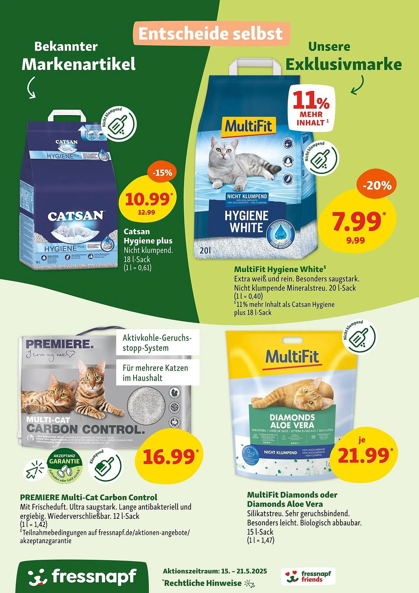 Fressnapf Prospekt von 15. Mai bis 21. Mai 2025 - Prospekt seite 9