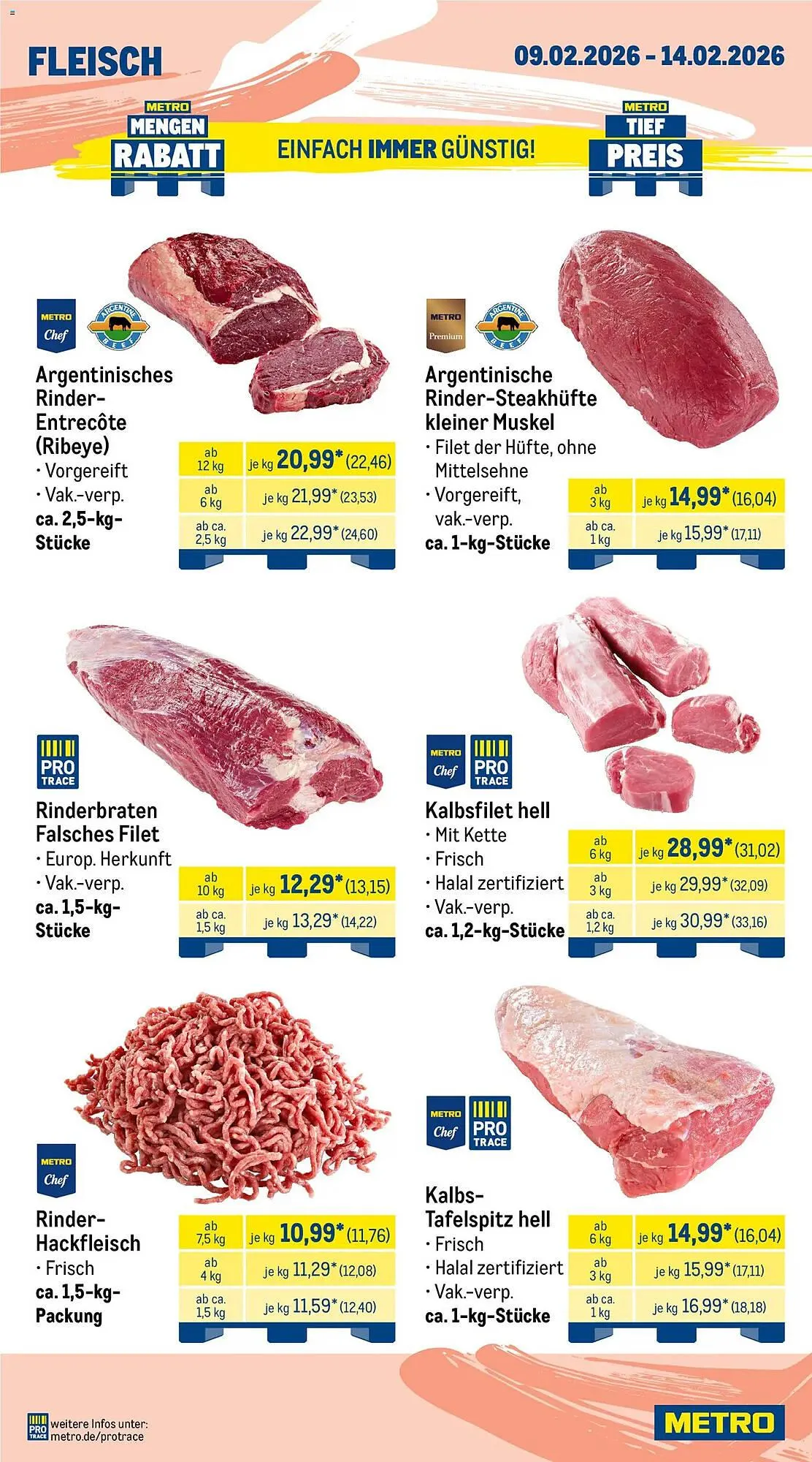 METRO Prospekt von 9. Februar bis 14. Februar 2026 - Prospekt seite 2
