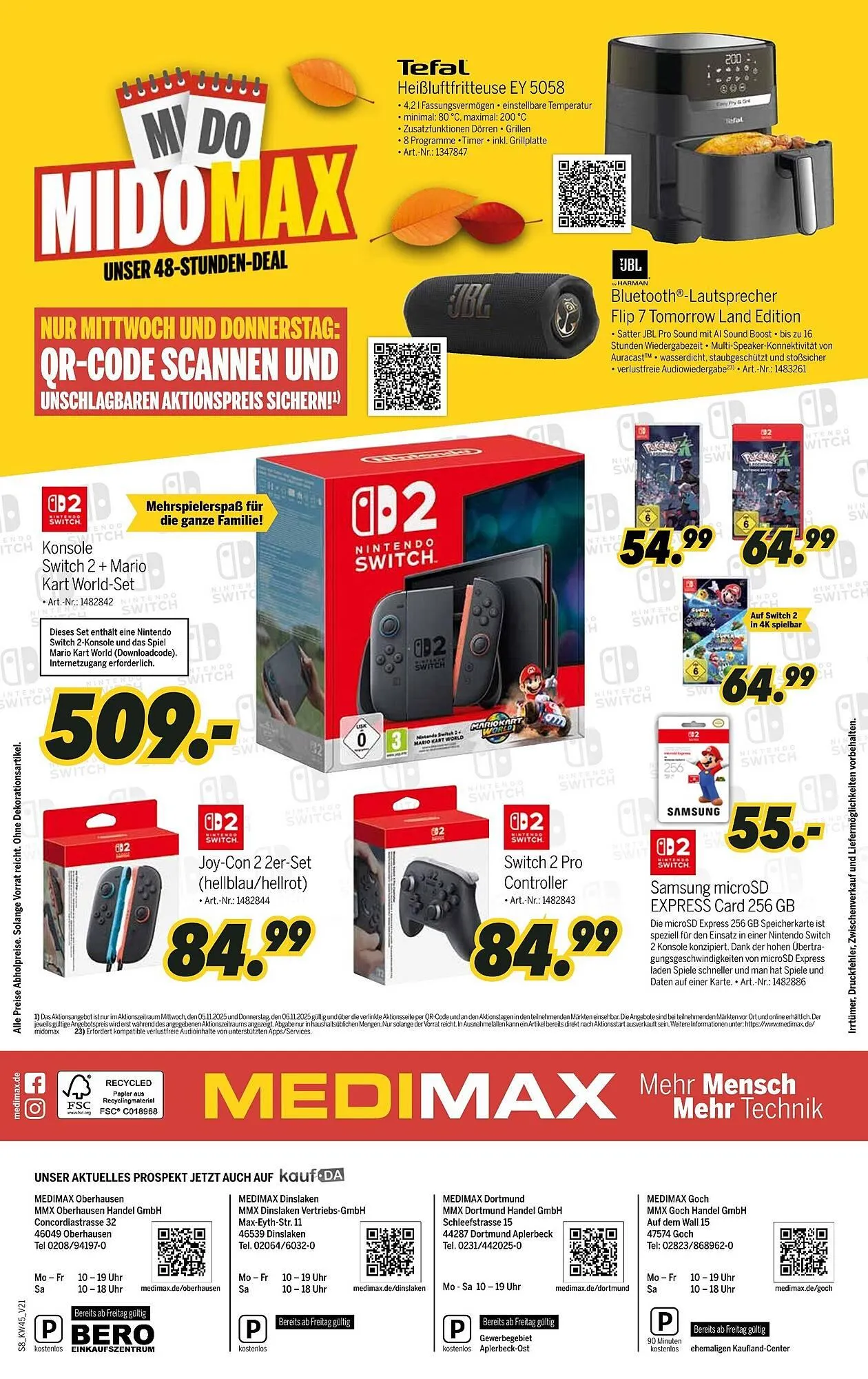 MEDIMAX Prospekt von 31. Oktober bis 7. November 2025 - Prospekt seite 8