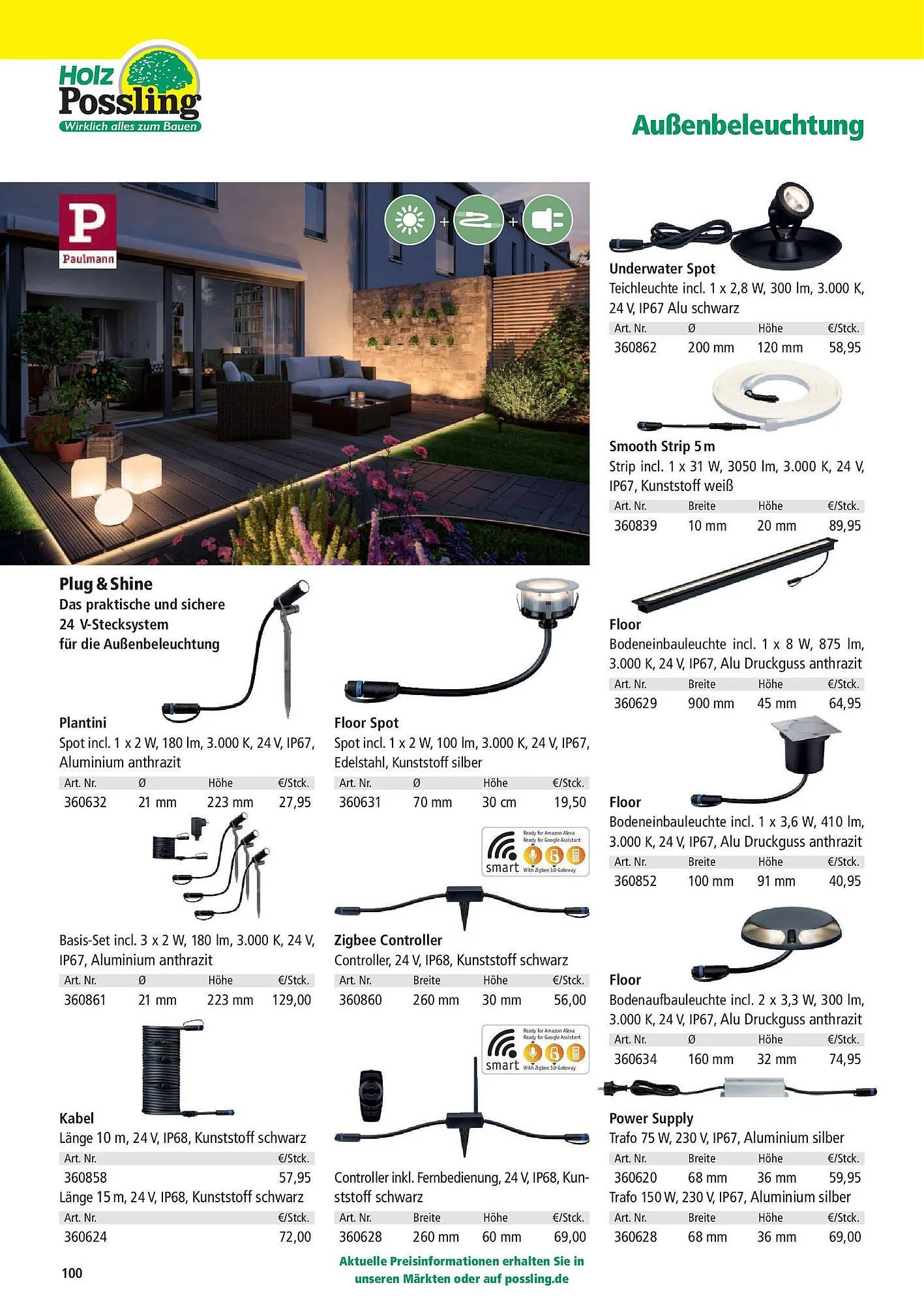 Holz Possling Prospekt von 31. März bis 30. Juni 2025 - Prospekt seite 100
