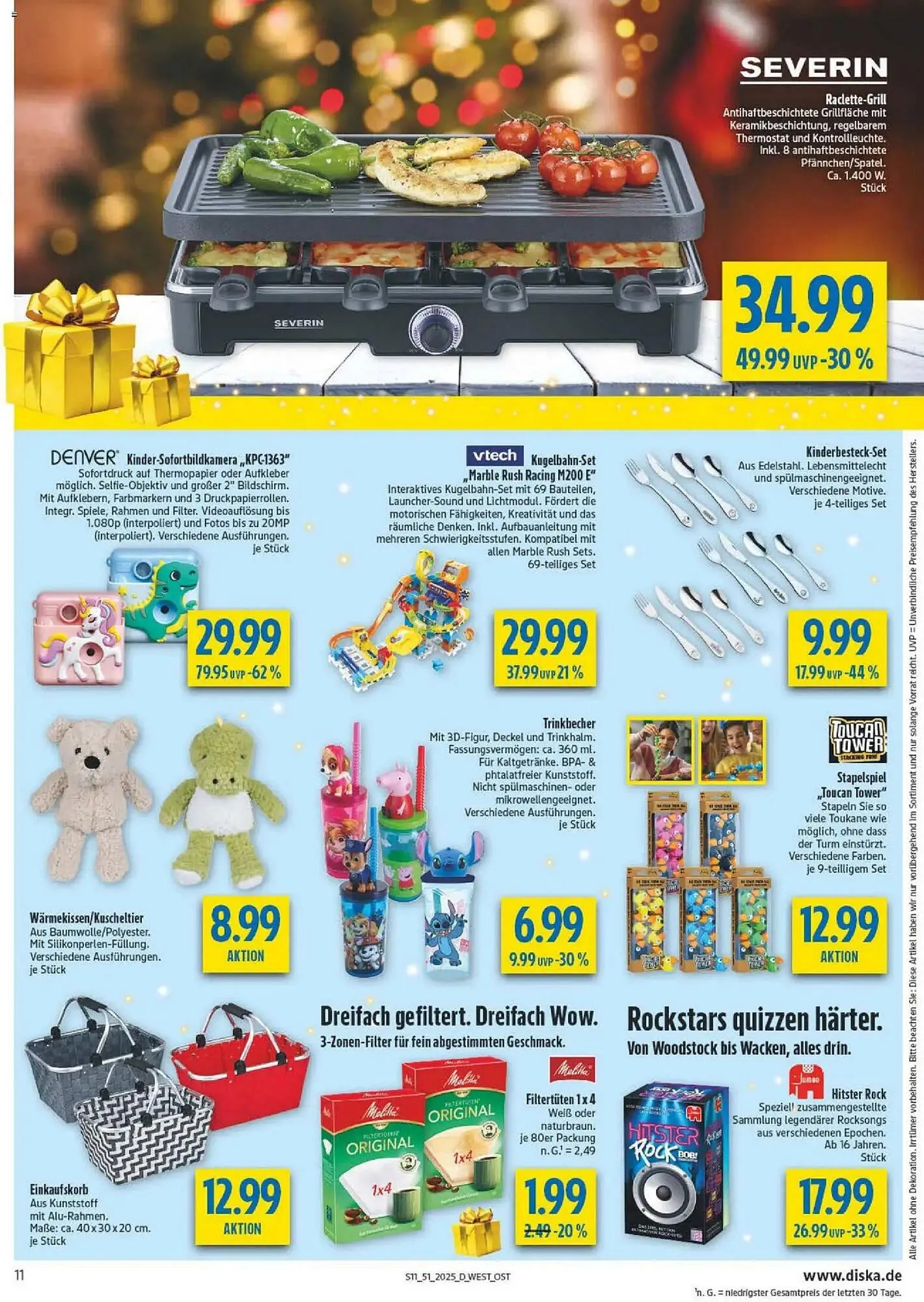 Diska Prospekt von 15. Dezember bis 20. Dezember 2025 - Prospekt seite 11