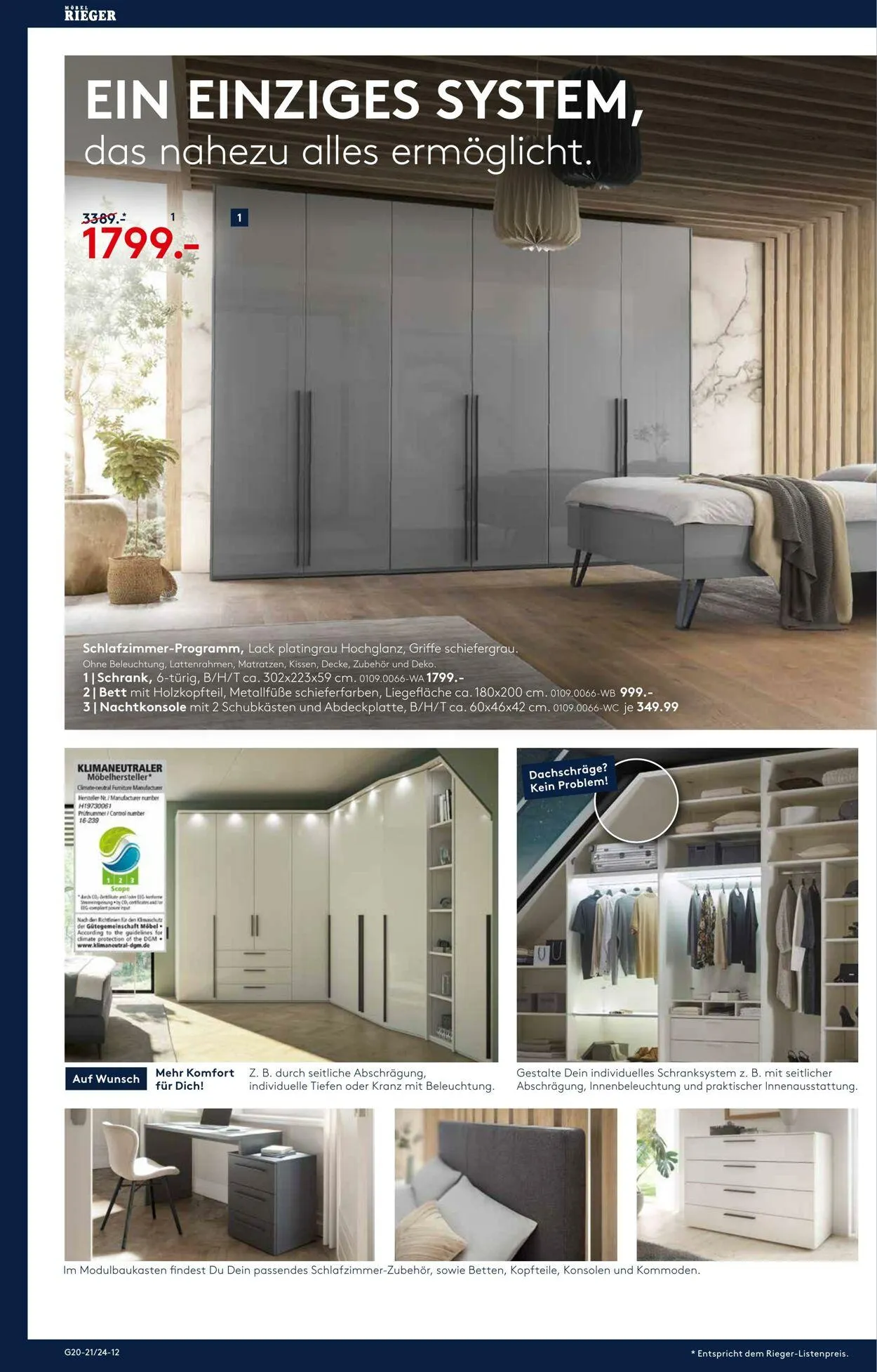 Möbel Rieger Aktueller Prospekt von 22. April bis 6. Mai 2026 - Prospekt seite 12