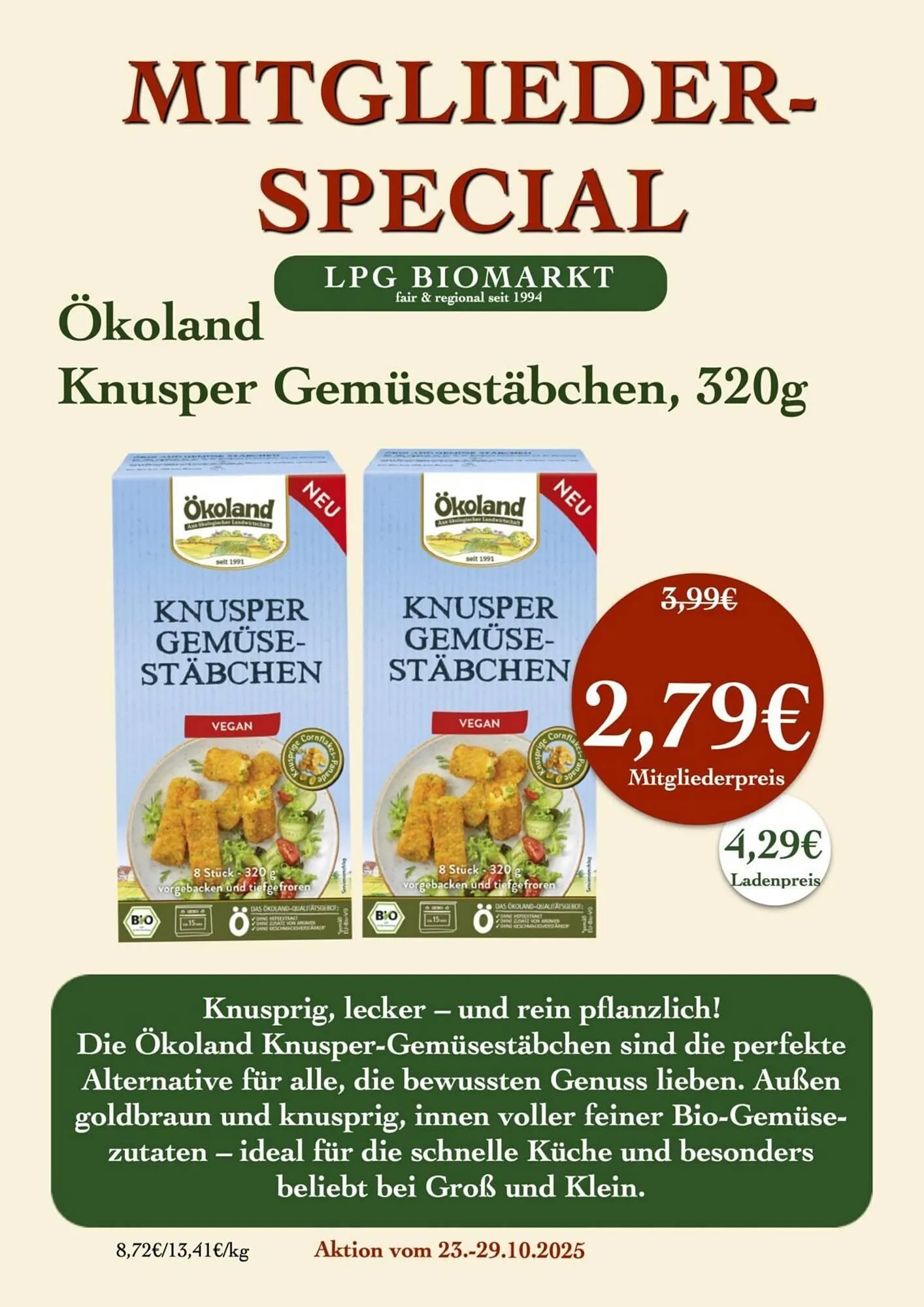 LPG Biomarkt Prospekt von 23. Oktober bis 29. Oktober 2025 - Prospekt seite 16