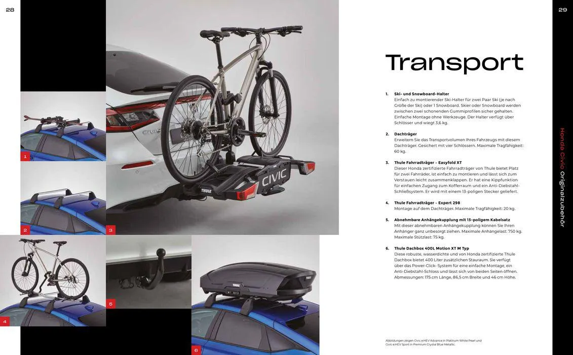 Honda CIVIC ZUBEHÖRBROSCHÜRE von 9. April bis 9. April 2025 - Prospekt seite 15