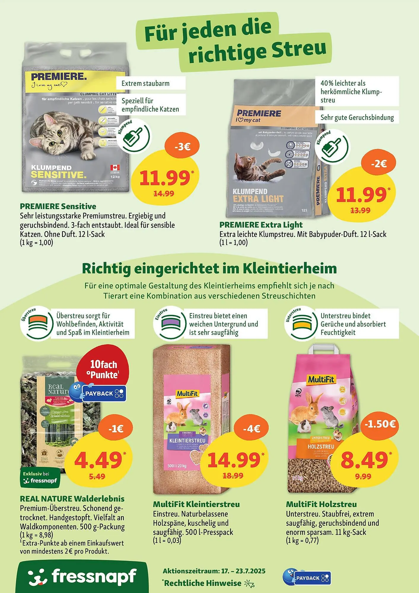 Fressnapf Prospekt von 16. Juli bis 23. Juli 2025 - Prospekt seite 11