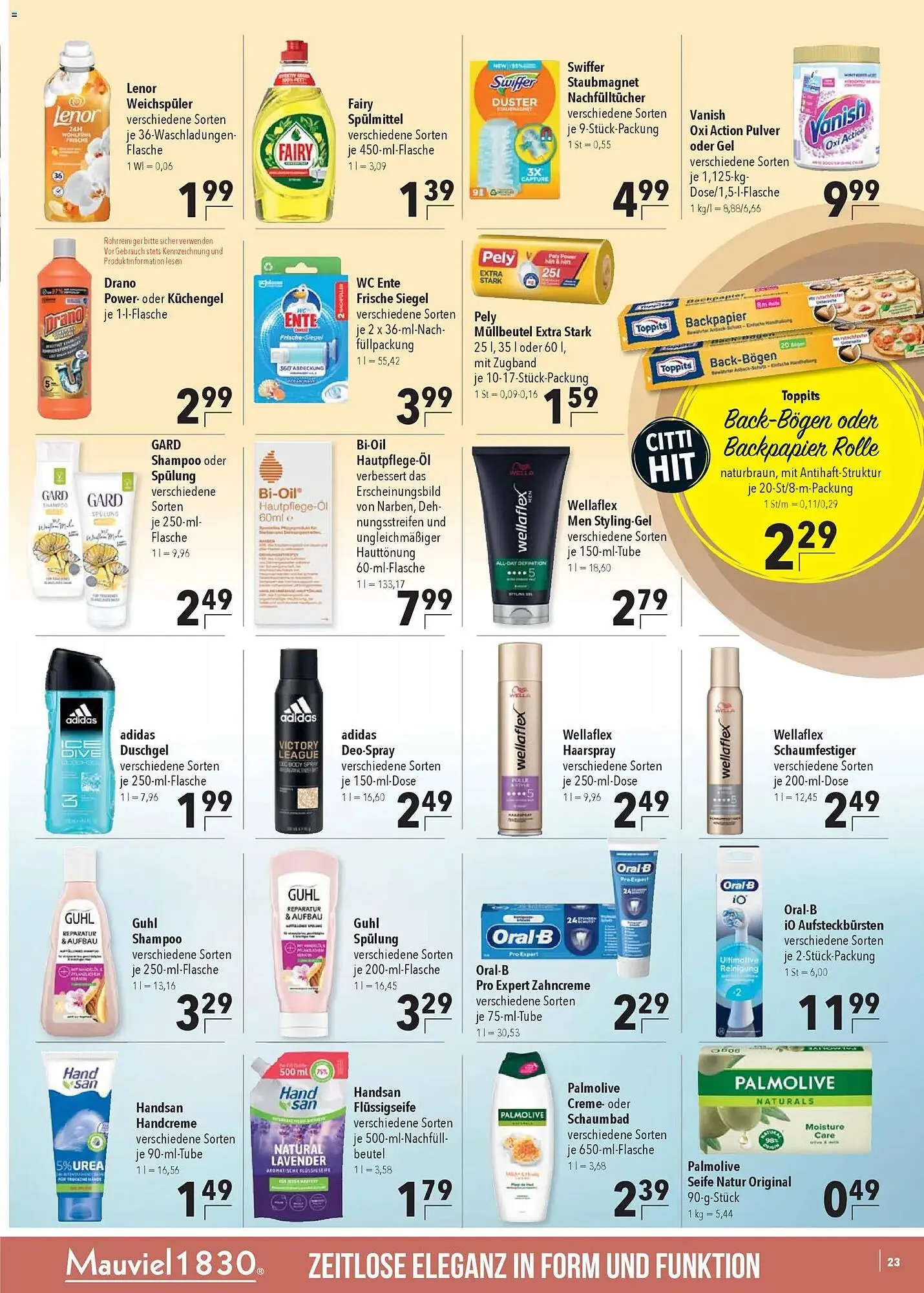 CITTI Markt Prospekt von 29. Oktober bis 4. November 2025 - Prospekt seite 25