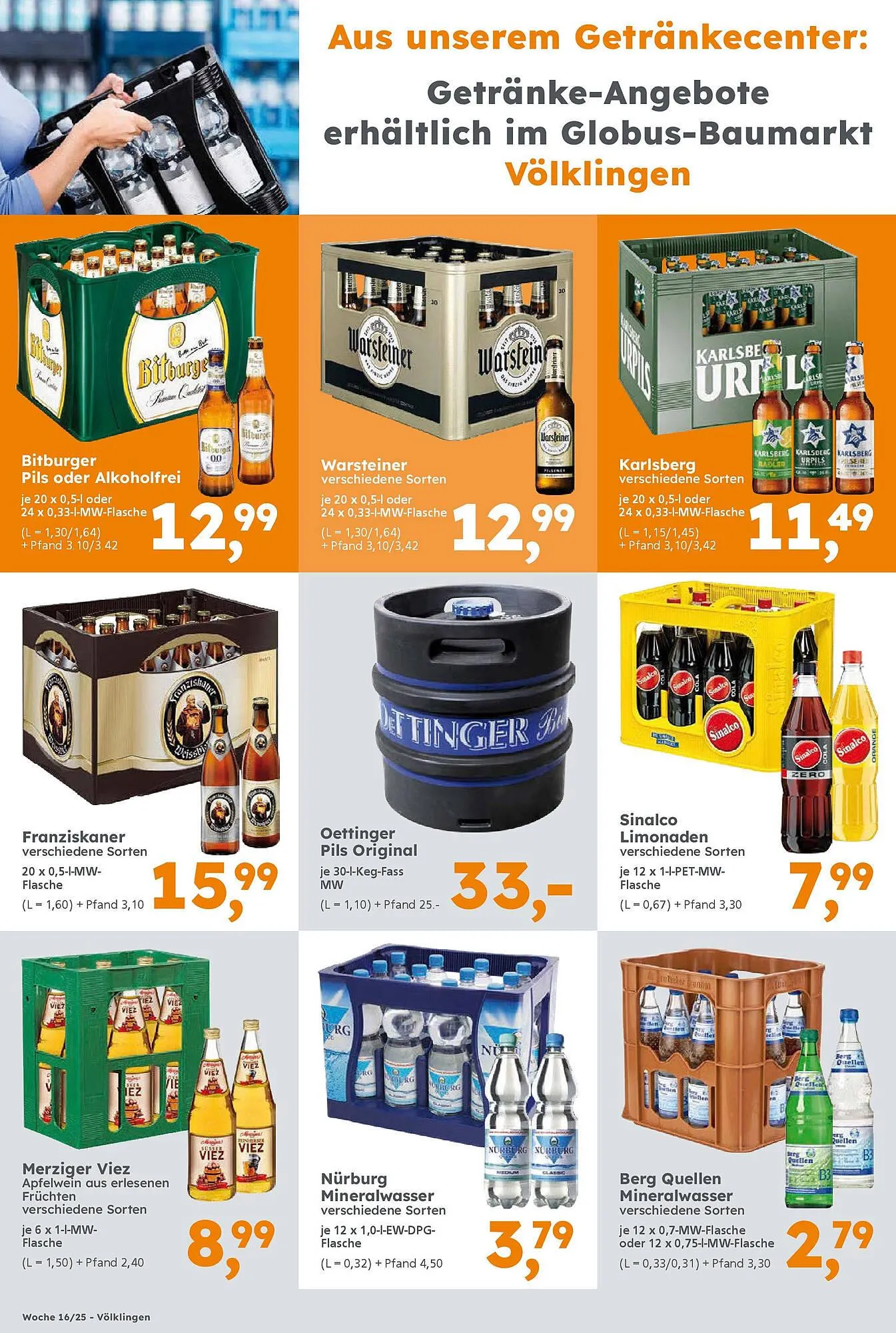 Globus Baumarkt Prospekt von 13. April bis 19. April 2025 - Prospekt seite 24