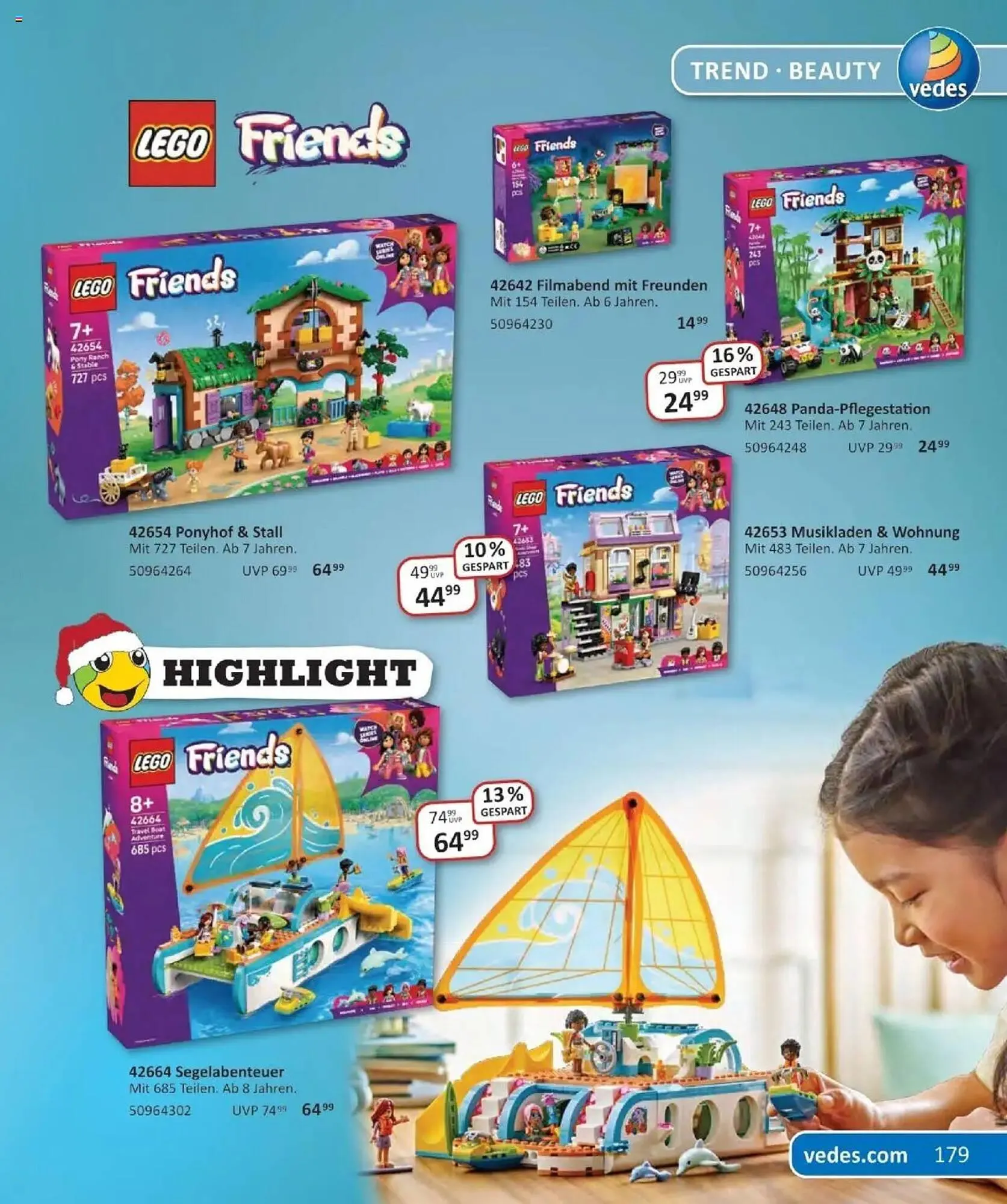 Vedes Prospekt von 29. September bis 6. Januar 2026 - Prospekt seite 179