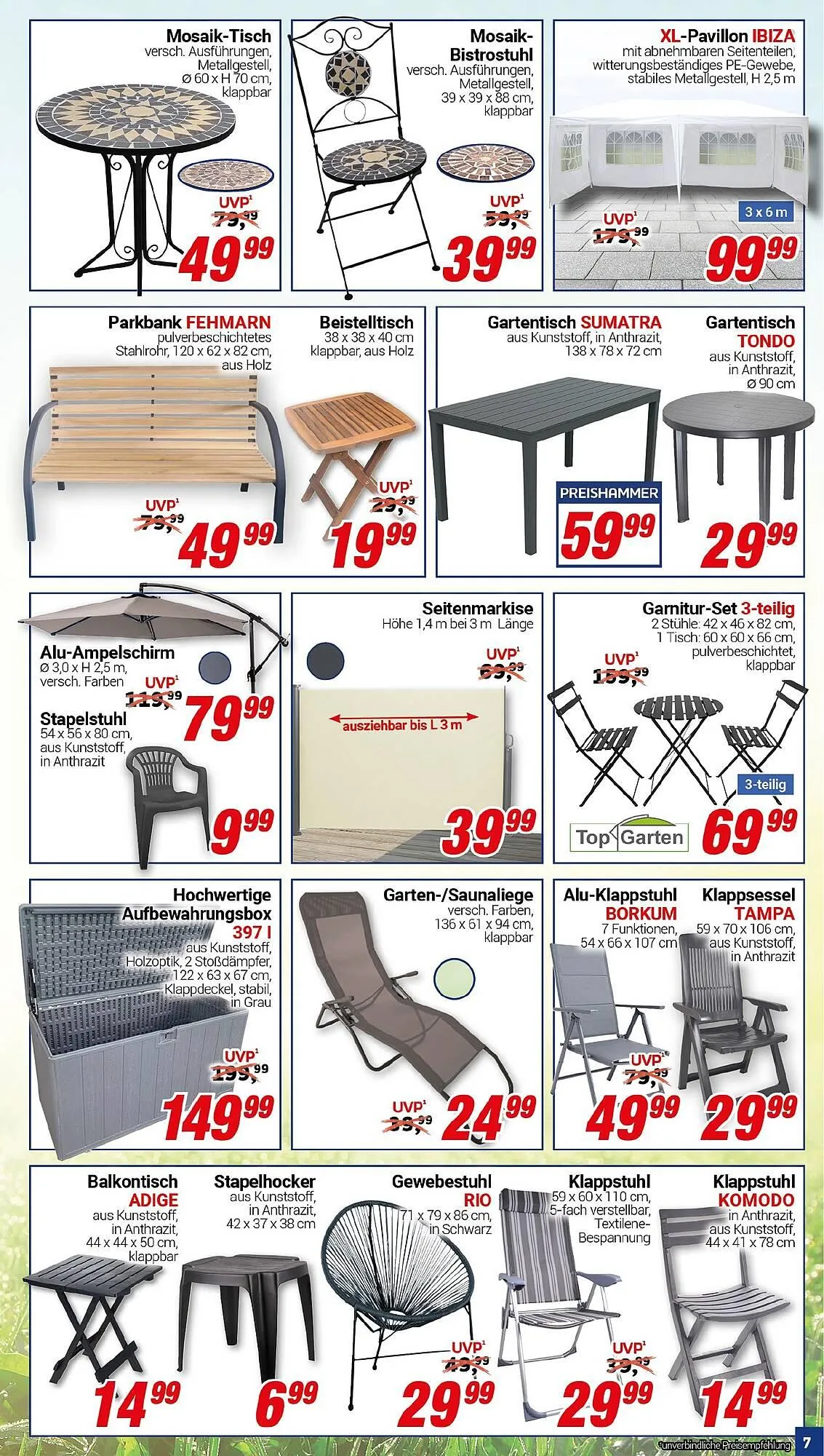 CENTERSHOP Prospekt von 14. April bis 19. April 2025 - Prospekt seite 7