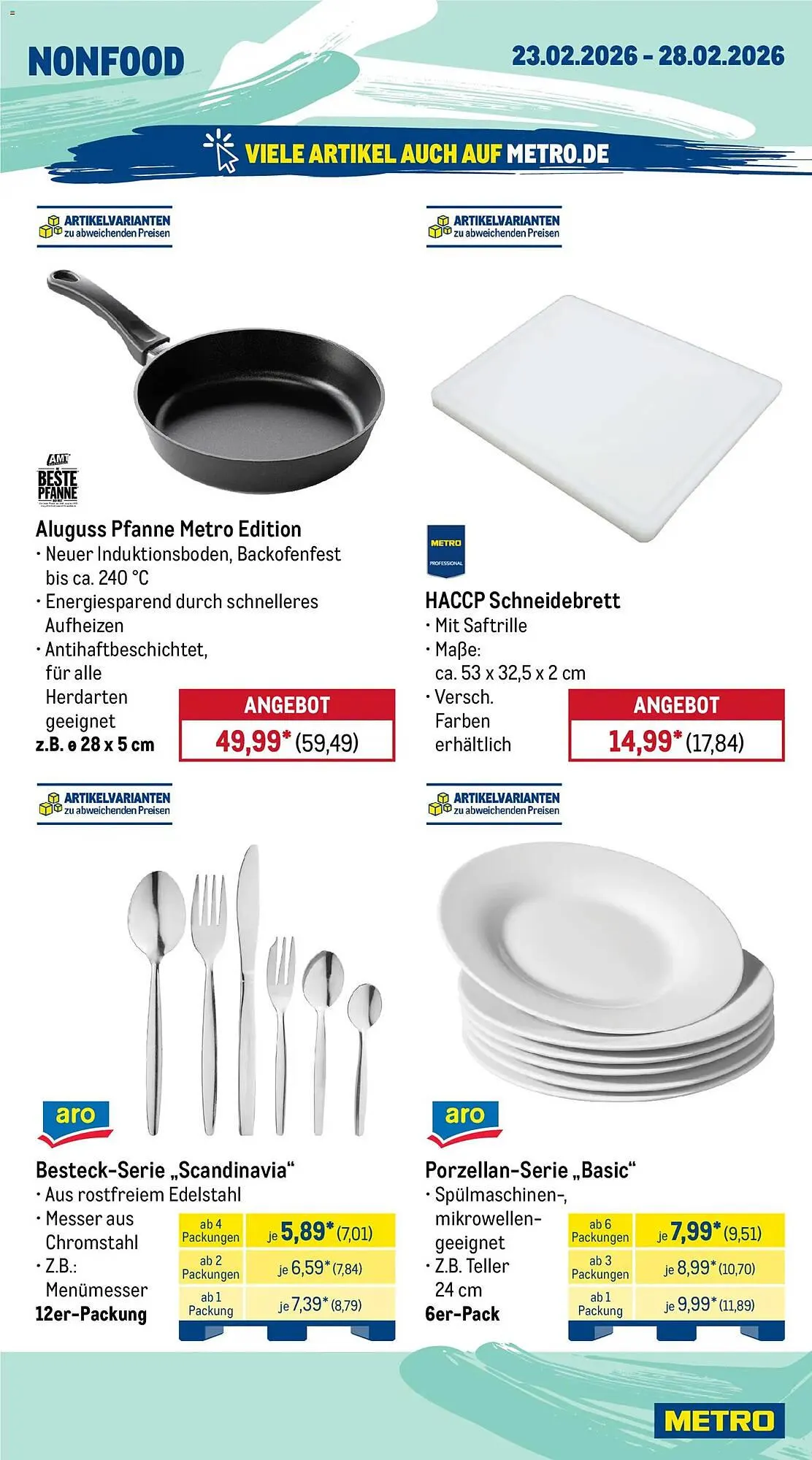 METRO Prospekt von 23. Februar bis 28. Februar 2026 - Prospekt seite 20