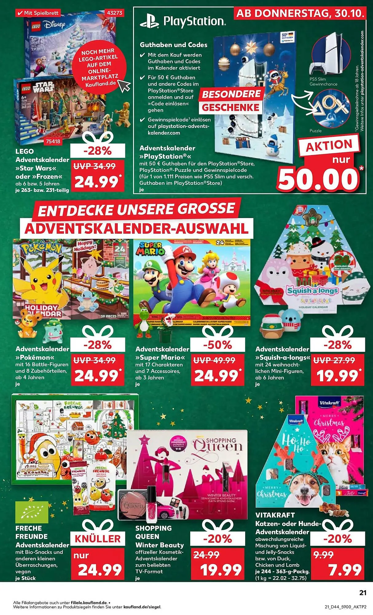 Kaufland Prospekt von 2. November bis 5. November 2025 - Prospekt seite 21