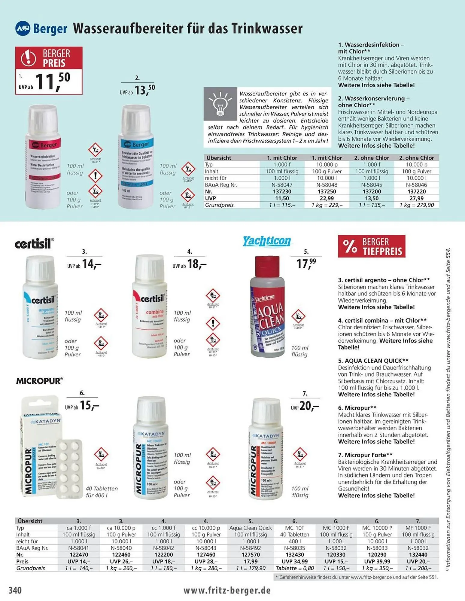 Fritz Berger Prospekt von 27. Mai bis 31. Dezember 2025 - Prospekt seite 342