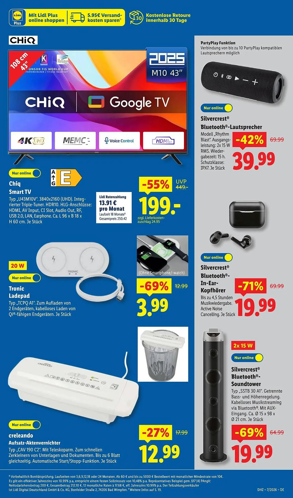 Lidl Prospekt von 9. Februar bis 15. Februar 2026 - Prospekt seite 7