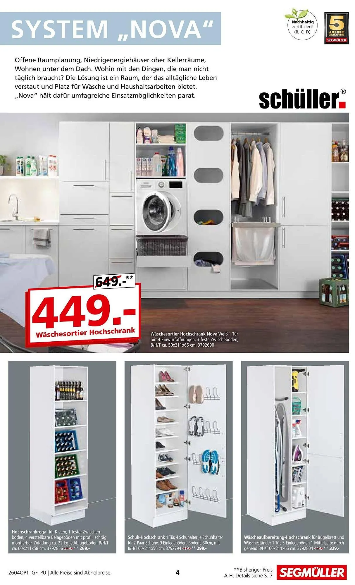 Segmüller Prospekt von 4. April bis 4. Juli 2026 - Prospekt seite 4