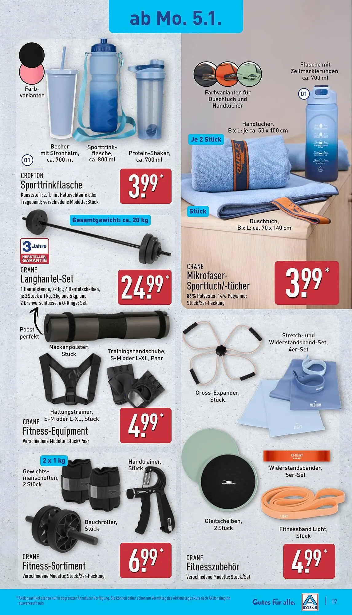 Aldi Nord Prospekt von 5. Januar bis 10. Januar 2026 - Prospekt seite 17