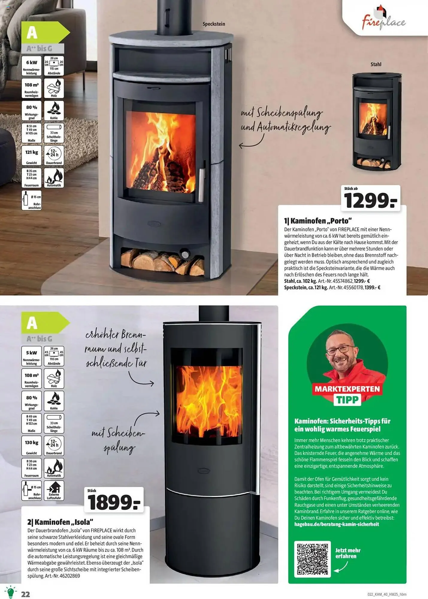 Hagebau Prospekt von 7. Juli bis 30. Juni 2026 - Prospekt seite 22