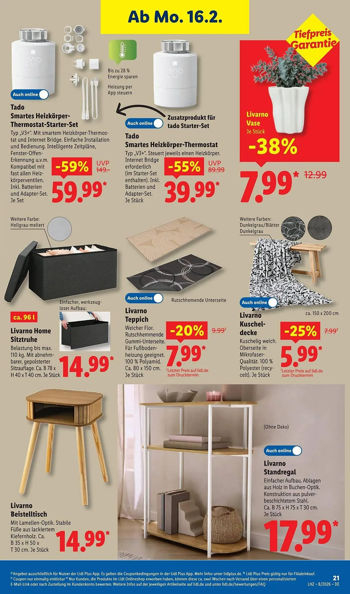 Lidl Prospekt von 16. Februar bis 22. Februar 2026 - Prospekt seite 39