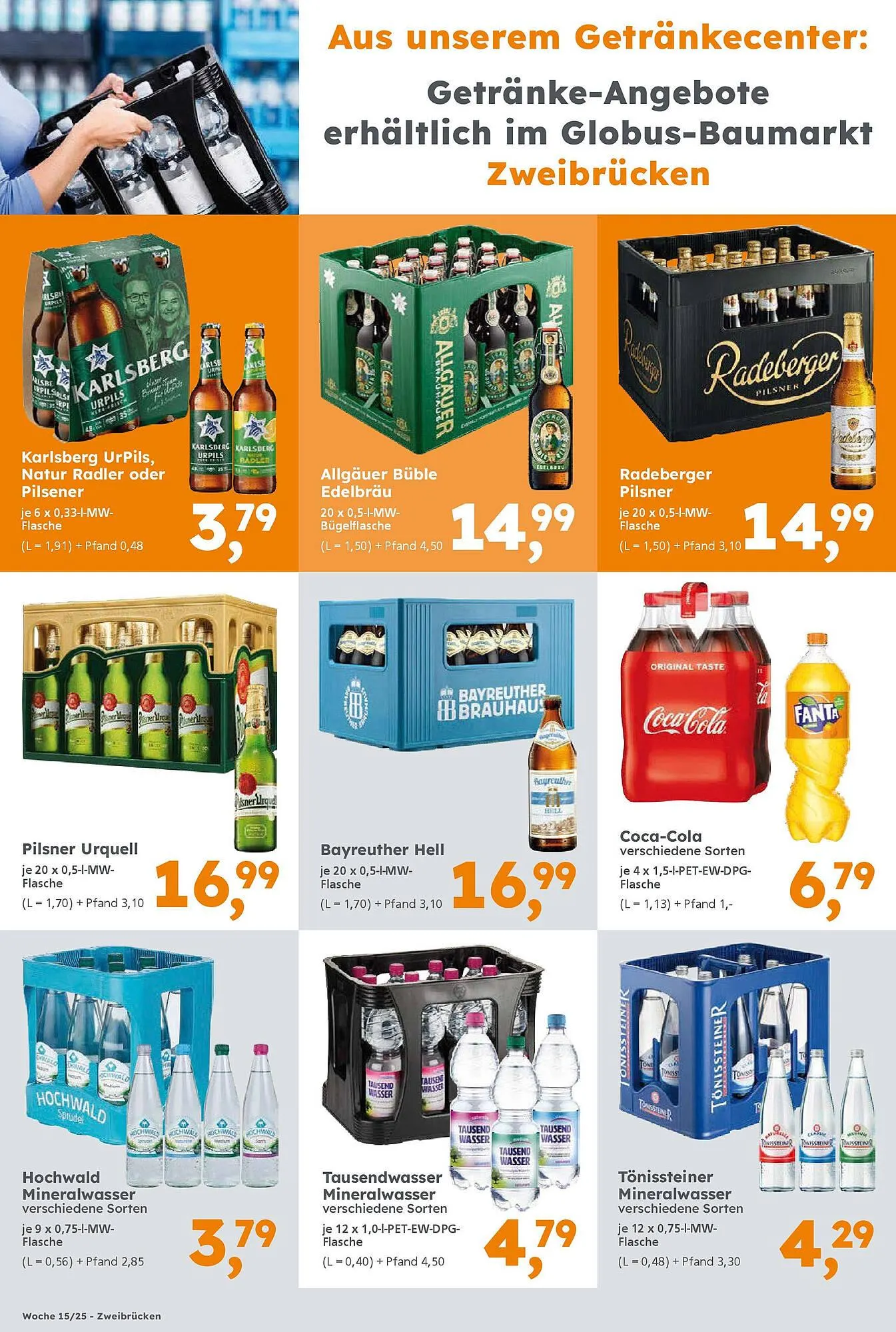 Globus Baumarkt Prospekt von 6. April bis 12. April 2025 - Prospekt seite 17