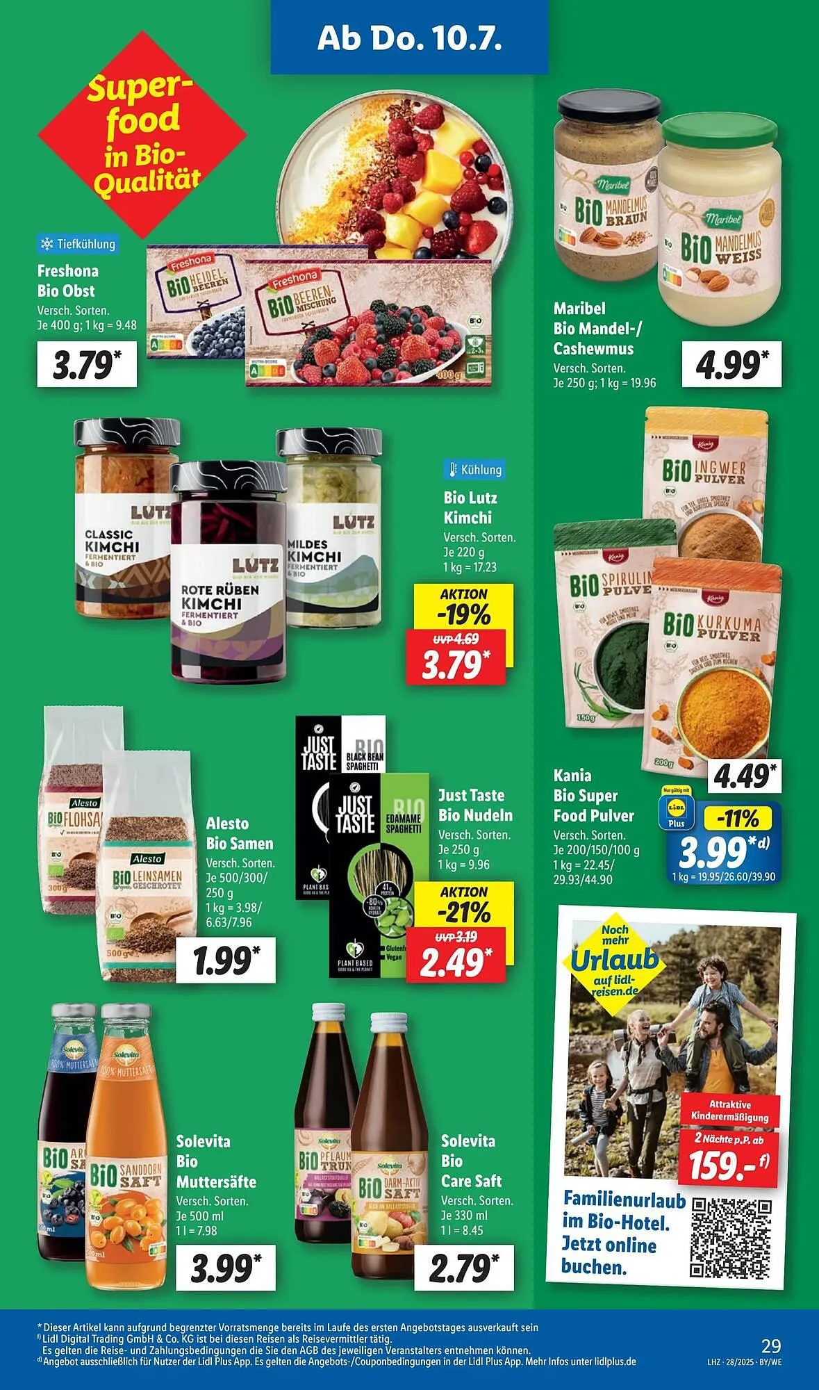 Lidl Prospekt von 7. Juli bis 12. Juli 2025 - Prospekt seite 45