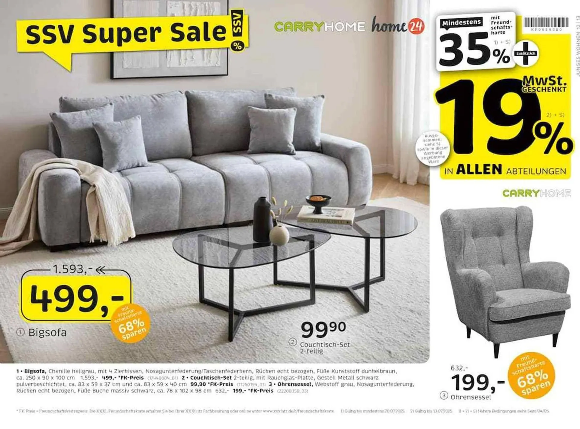 XXXLutz Prospekt von 30. Juni bis 13. Juli 2025 - Prospekt seite 22