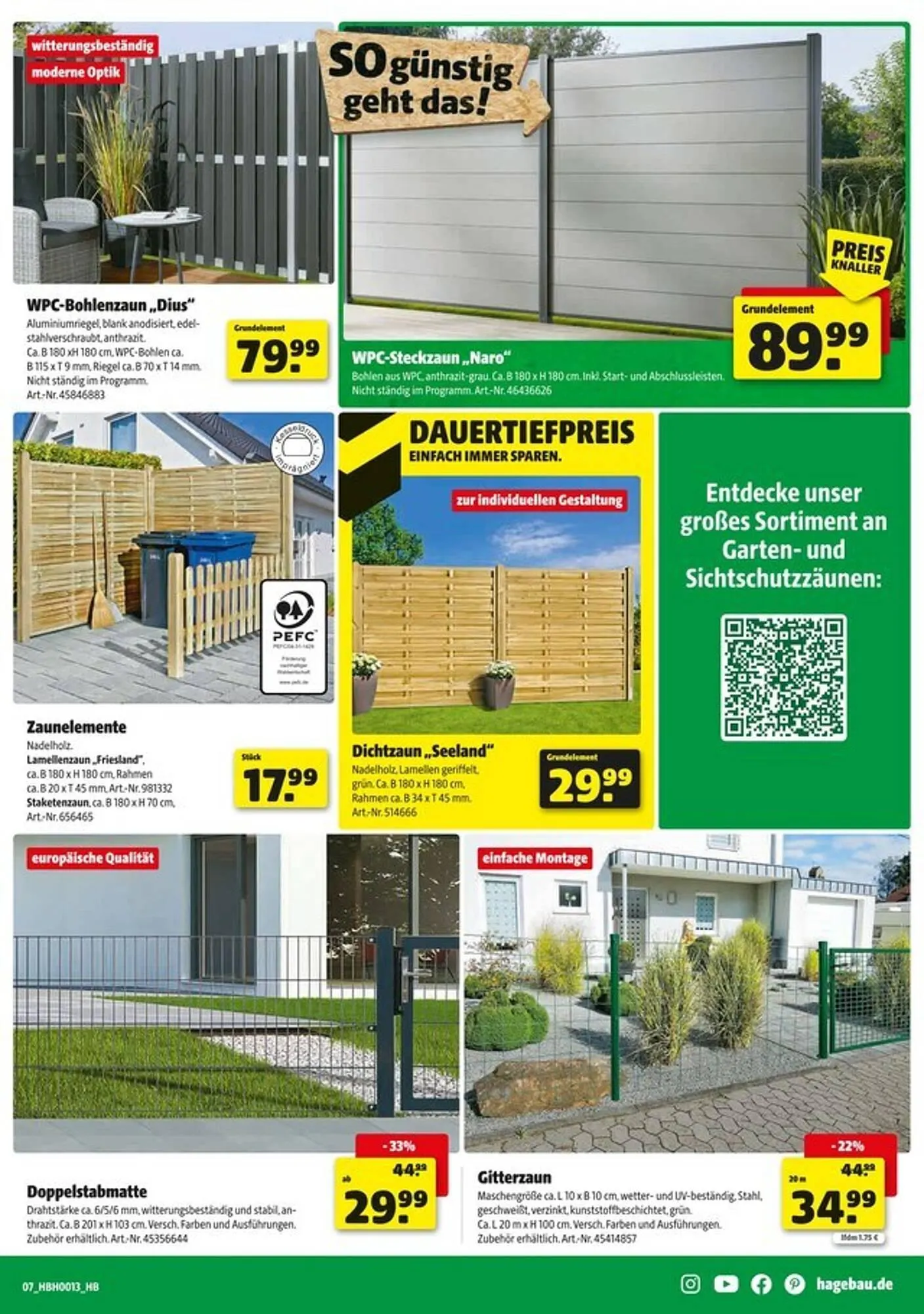 Hagebau Prospekt von 22. März bis 29. März 2025 - Prospekt seite 7